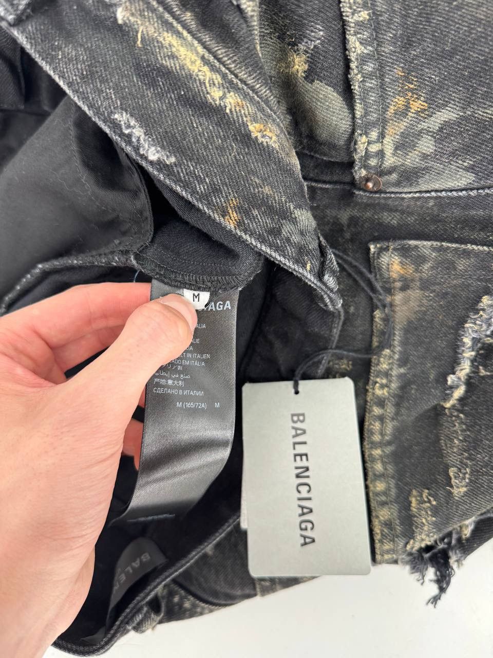 Balenciaga Balenciaga Destroyed Jeans Size US 32 / EU 48 - 8 Thumbnail