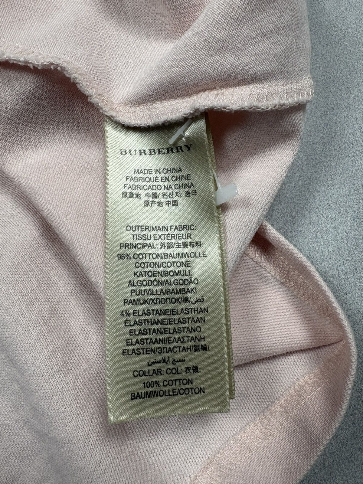 Burberry Burberry Nova Check Collar Pink Polo Shirt Vintage Women’s M Size M / US 6-8 / IT 42-44 - 13 Thumbnail