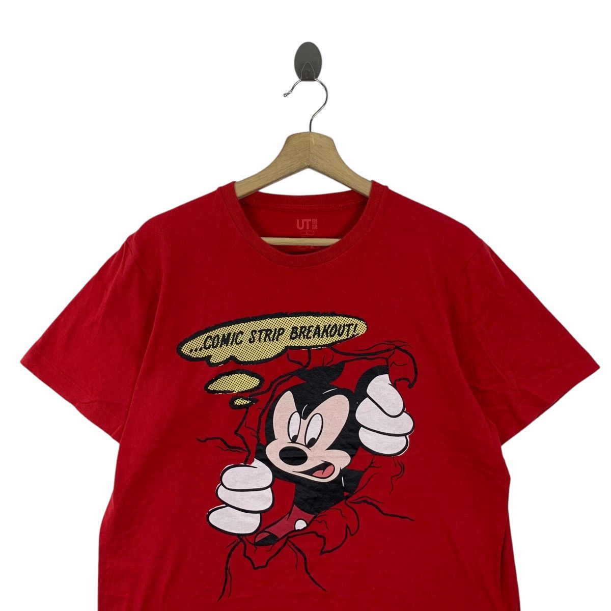 Uniqlo UNIQLO x MICKEY MOUSE x Roy Lichtenstein Comic Strip Tee Size L / US 10 / IT 46 - 2 Thumbnail