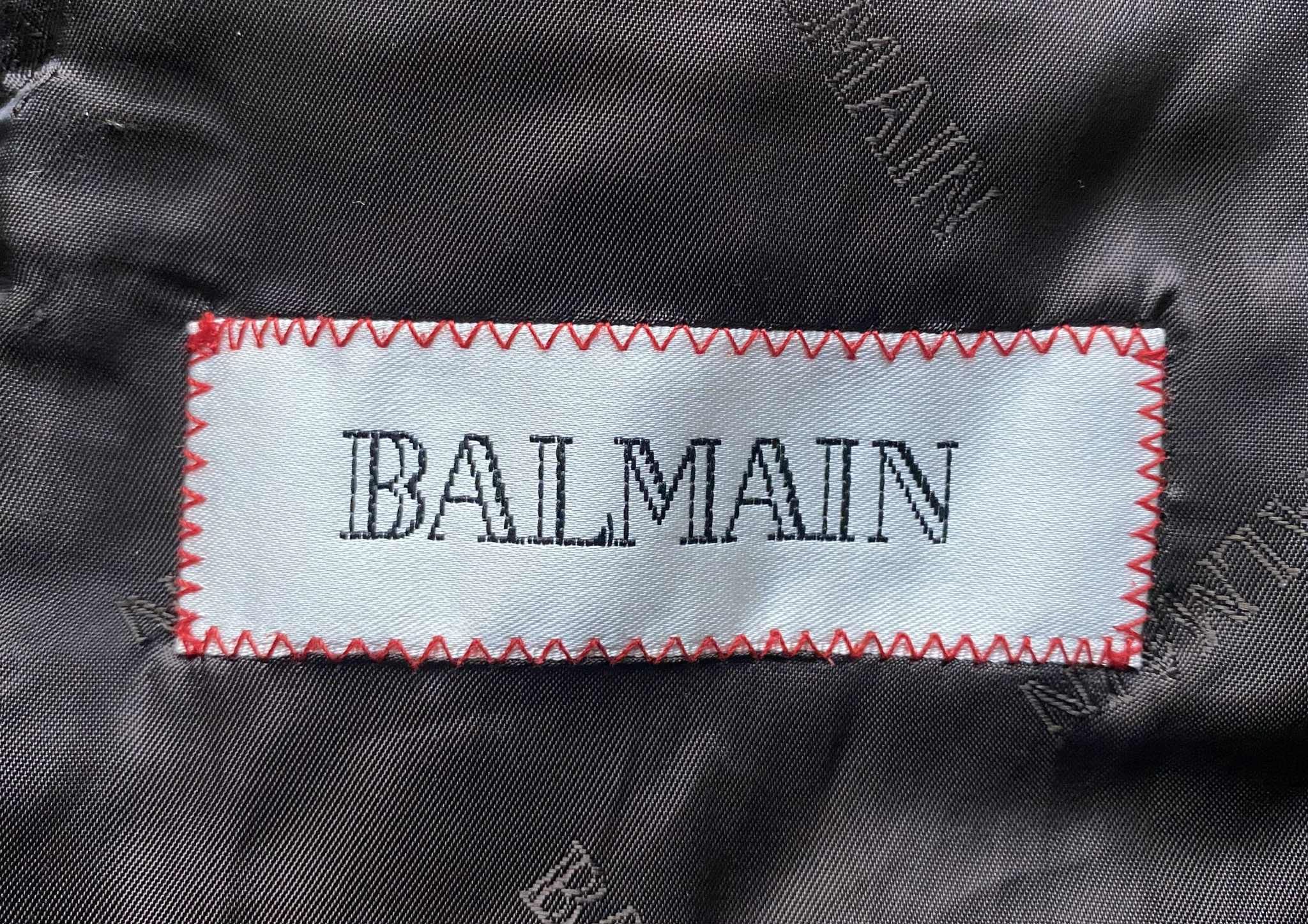Balmain Vintage Balmain Wool Trench Coat Long Brown Overcoat Size US XL / EU 56 / 4 - 7 Thumbnail