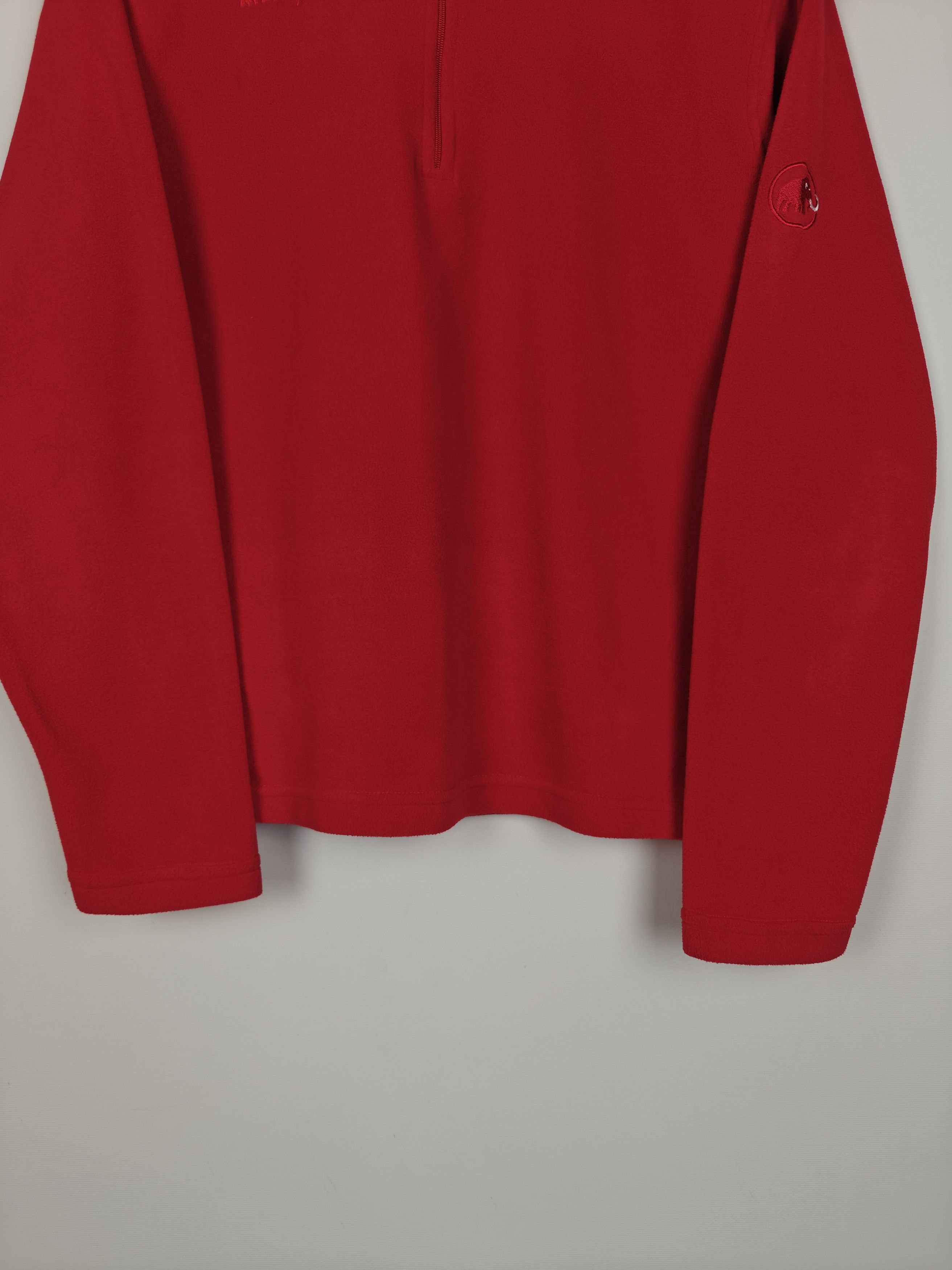 Mammut Mammut Fleece Jacket Outdoor Red Zip size S Size US S / EU 44-46 / 1 - 3 Thumbnail