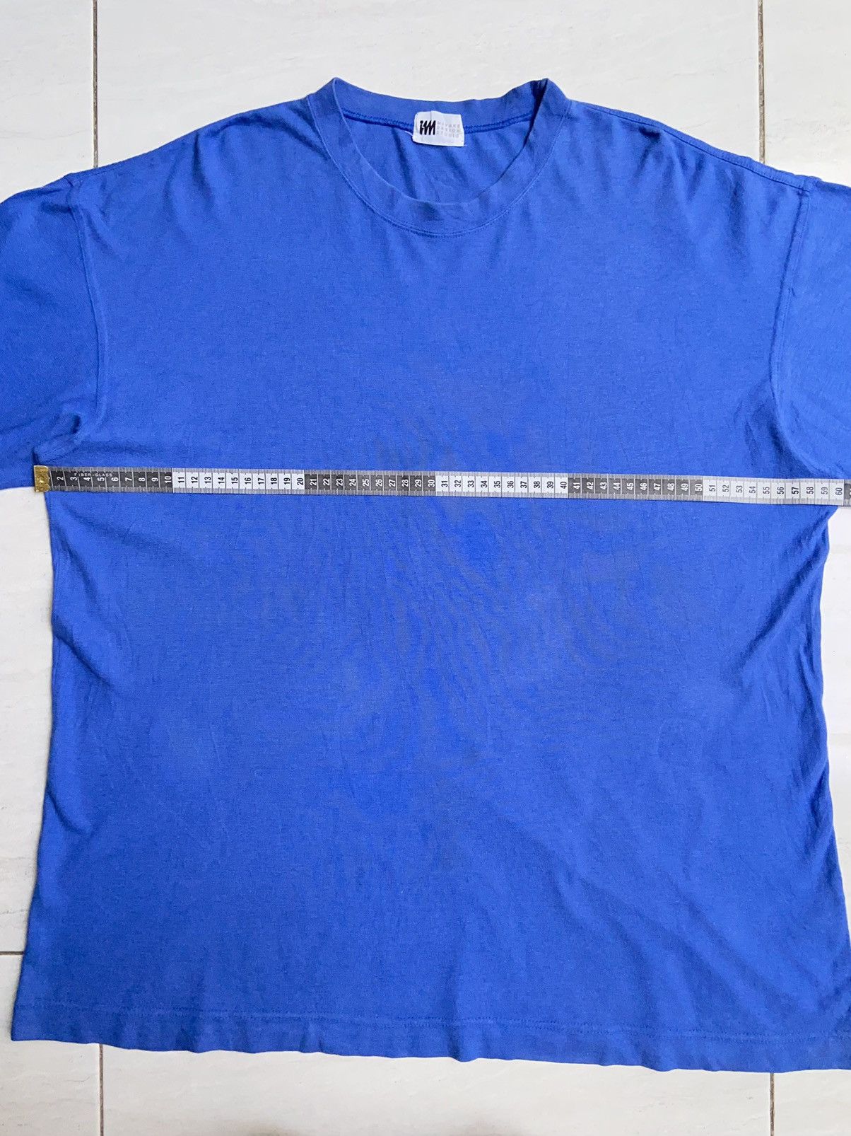 Issey Miyake IM MIYAKE DESIGN STUDIO Blue Long Sleeve T-shirt Size US L / EU 52-54 / 3 - 8 Thumbnail