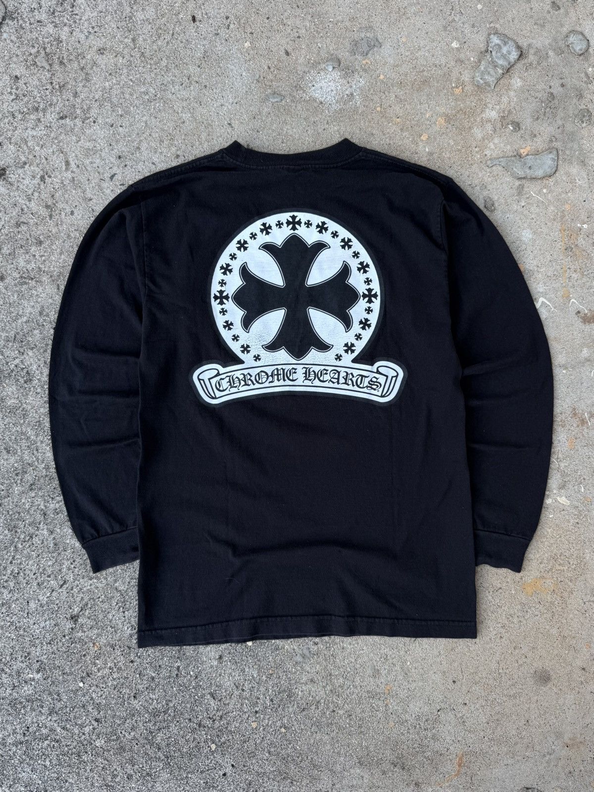 Chrome Hearts × Vintage Chrome Hearts Vintage Cut and Sew Scroll
