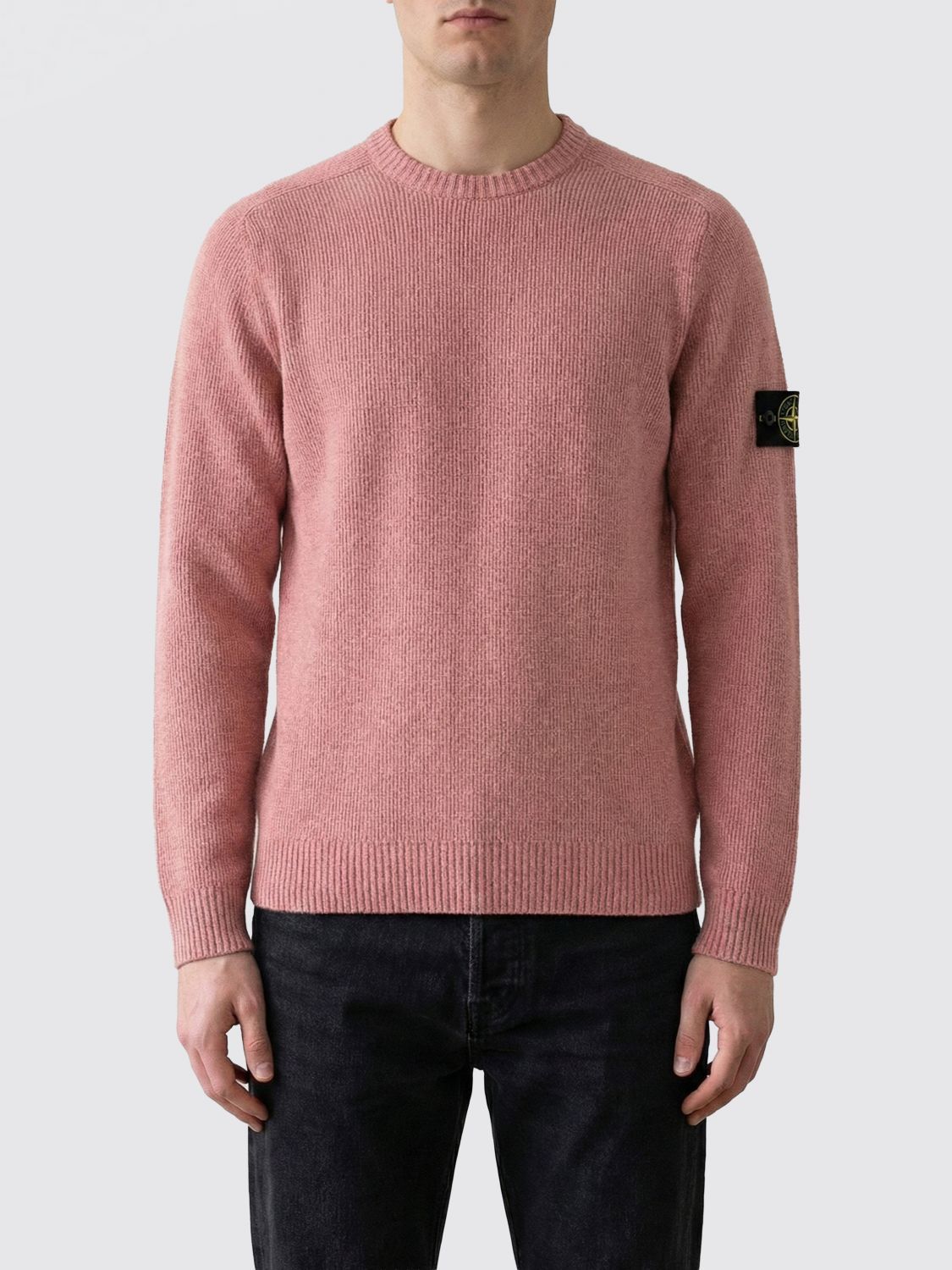 Stone Island Stone Island Sweater Men Pink Size US M / EU 48-50 / 2 - 1 Thumbnail