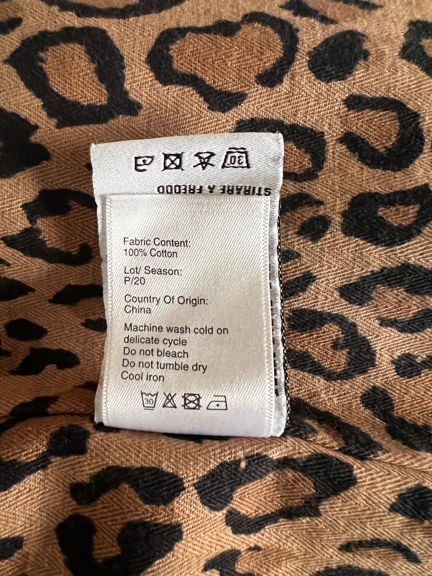 R13 r13 SHREDDED ANIMAL PRINT JACKET Size US S / EU 44-46 / 1 - 7 Thumbnail