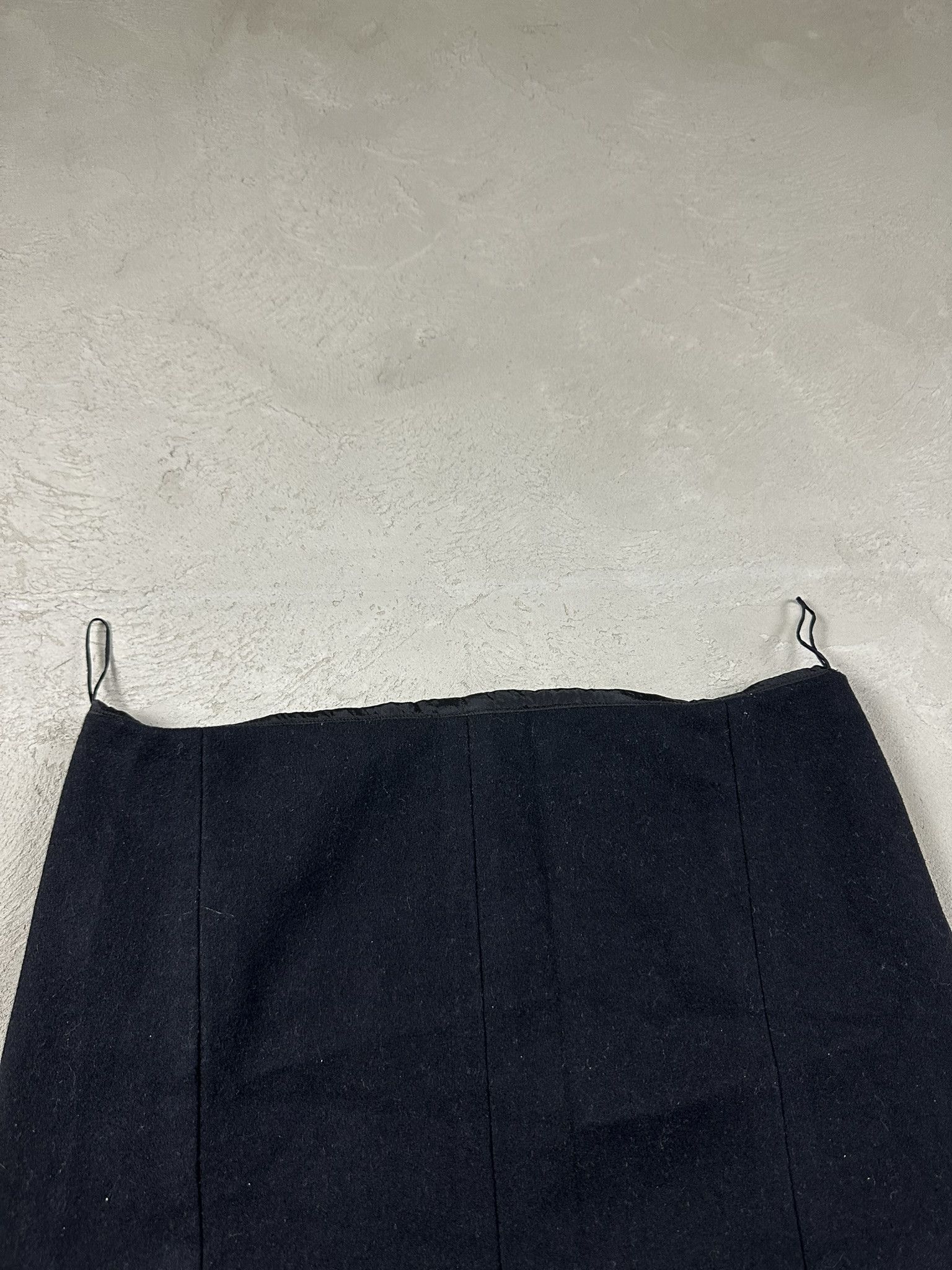 Designer × Jil Sander × Vintage Vintage Jill Sander Wool Midi Skirt Size 28" / US 6 / IT 42 - 2 Thumbnail