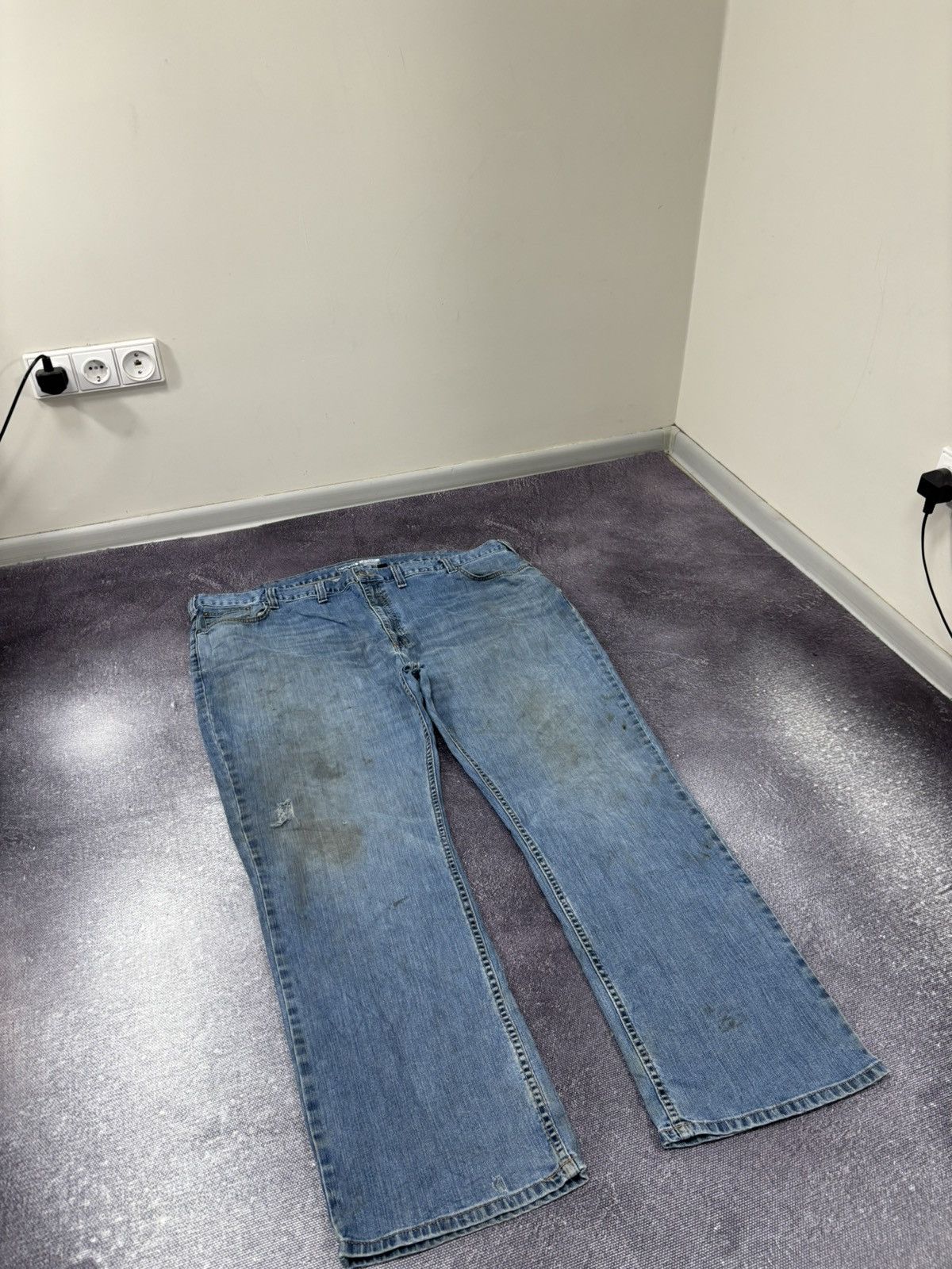 Carhartt Vintage Carhartt Y2K Distressed Denim Hype Skate Baggy Jeans Size US 44 / EU 60 - 8 Thumbnail