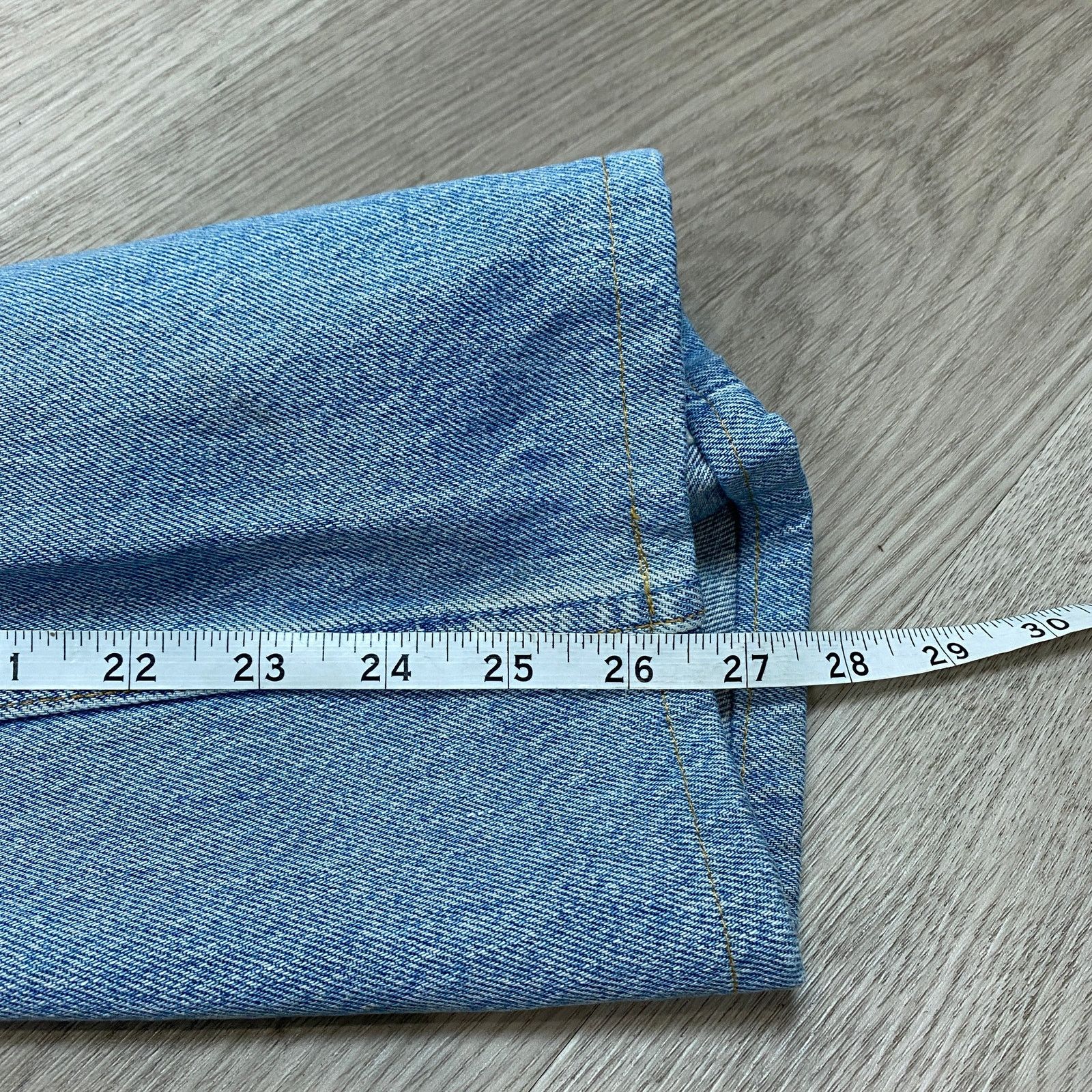 Levi's × Vintage Vintage Levi's 501 Straight Leg Jeans Made in USA Mens 36x27 Size US 36 / EU 52 - 7 Thumbnail