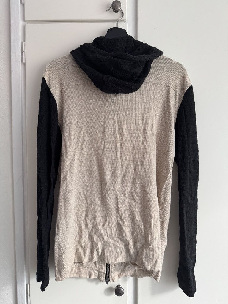 Other GOER – Handcrafted Korean Waffle Knit Two-Tone Zip Hoodie Size US S / EU 44-46 / 1 - 2 Thumbnail