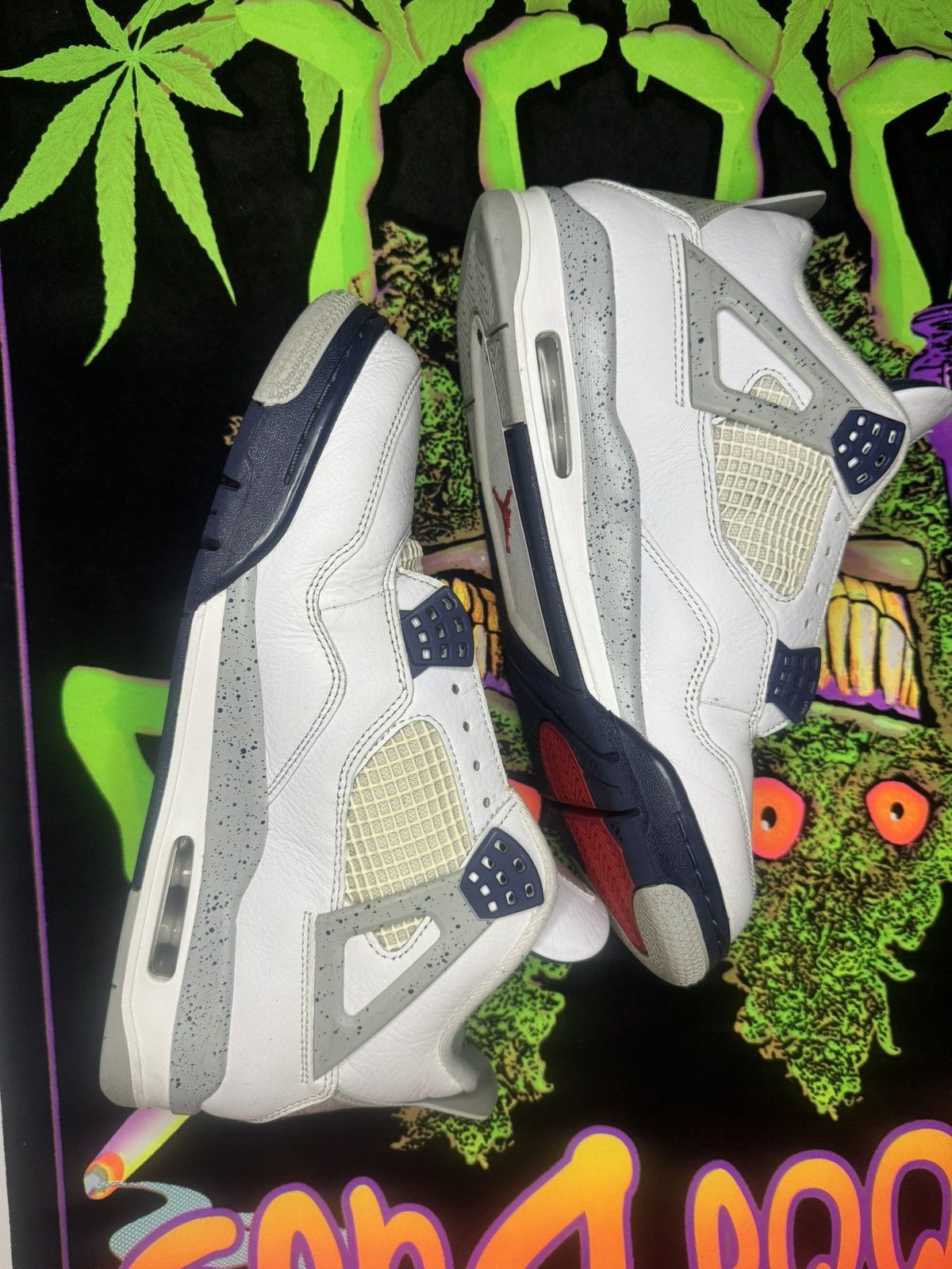 Jordan Brand Jordan 4 midnight navy’s size 11 used Size US 11 / EU 44 - 1 Thumbnail