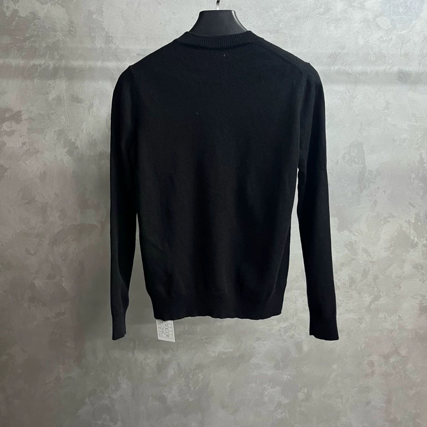 Versace Versace Black Crew Neck Pullover Sweater Size US M / EU 48-50 / 2 - 4 Thumbnail