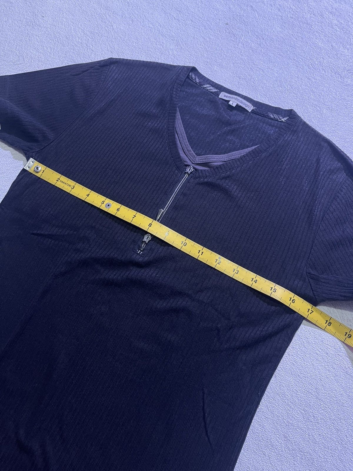 Japanese Brand Y2K SEMANTIC DESIGN short sleeve tshirt Size US M / EU 48-50 / 2 - 7 Thumbnail