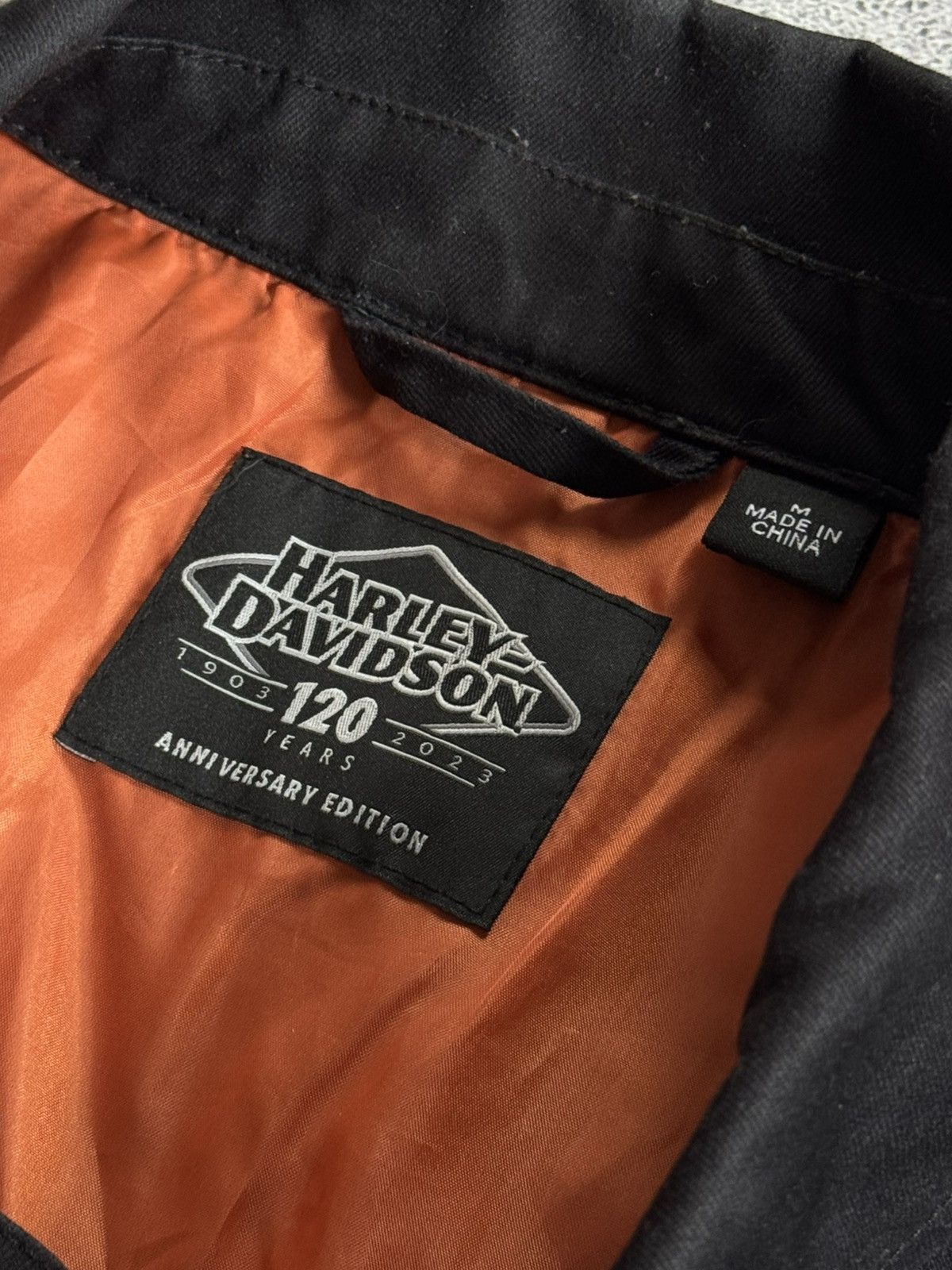 Harley Davidson Harley Davidson M Anniversary Edition 120years jacket bomber Size US M / EU 48-50 / 2 - 12 Thumbnail