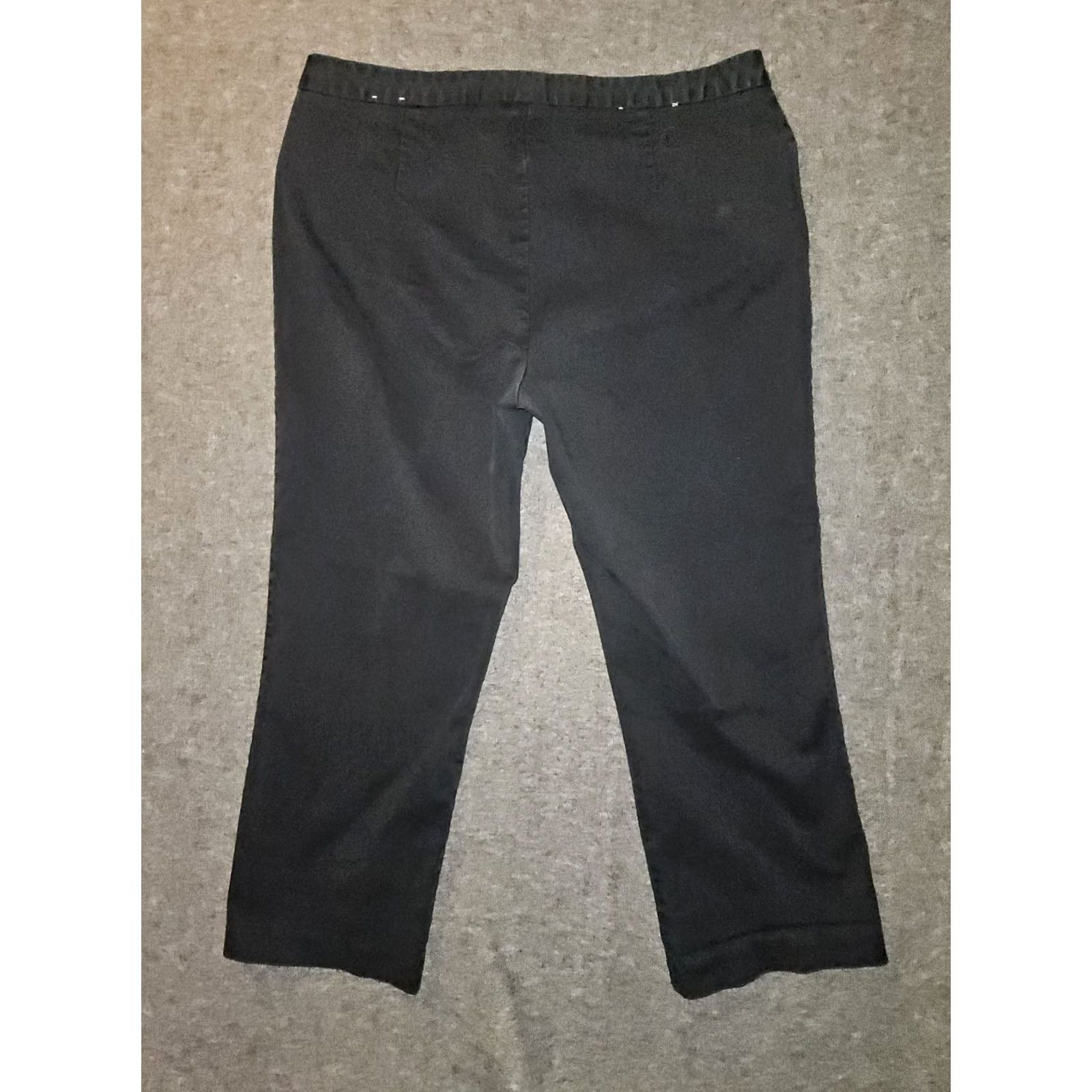 Tommy Hilfiger VINTAGE Tommy Hilfiger Chino Capris Shirt Womens 14 Navy Blue Mid Rise Y2K Workwear Size ONE SIZE - 7 Thumbnail