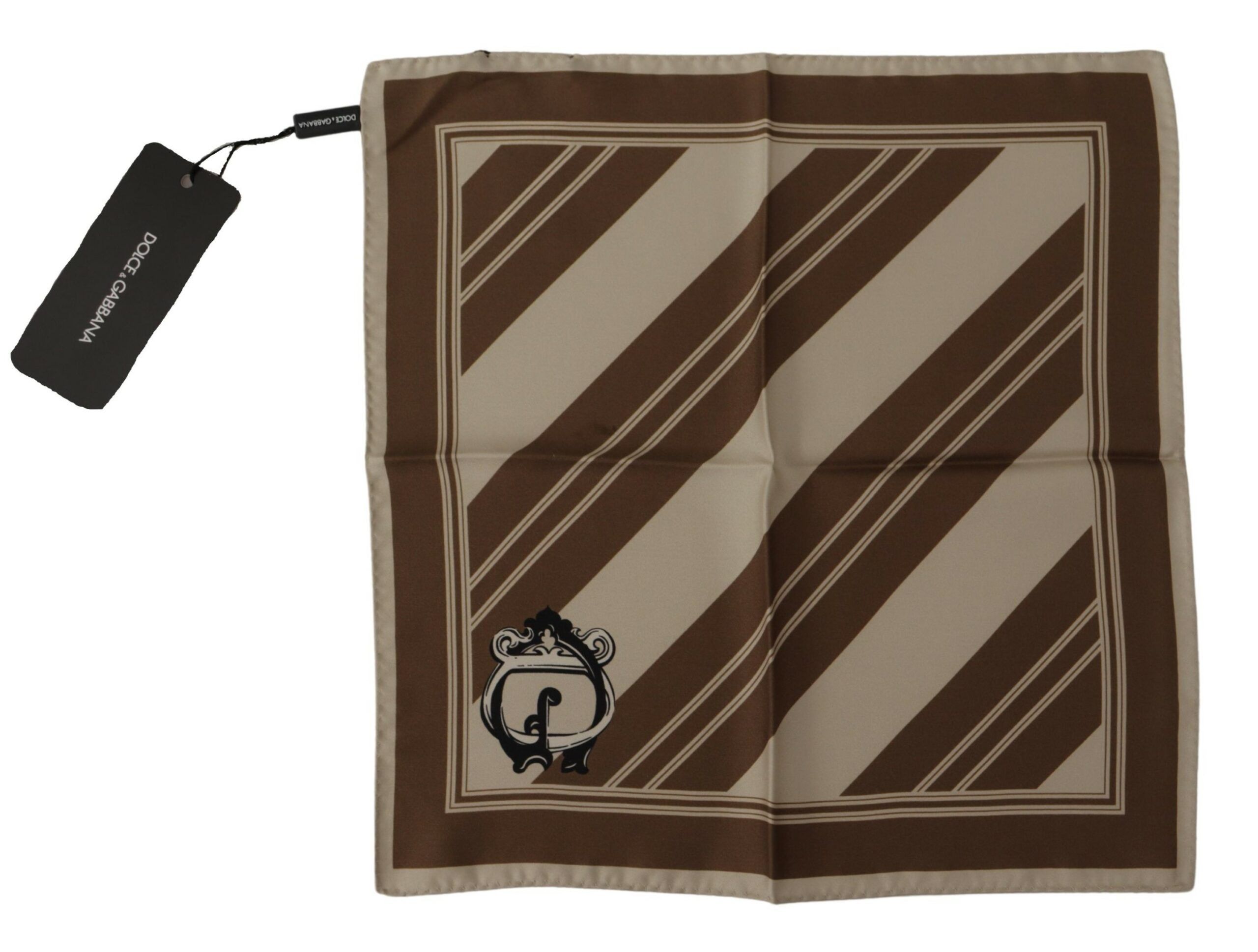 Dolce & Gabbana Elegant Striped Silk Men's Men's Scarf Size ONE SIZE - 1 Thumbnail