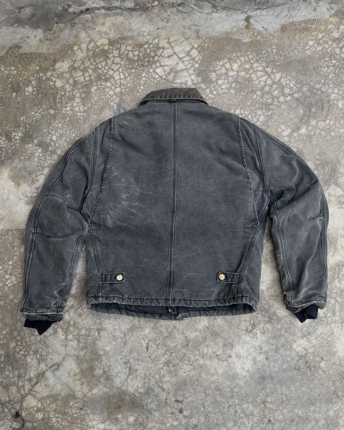 Carhartt 1990's Carhartt Arctic Jacket Black Sunfaded Size US M / EU 48-50 / 2 - 4 Thumbnail