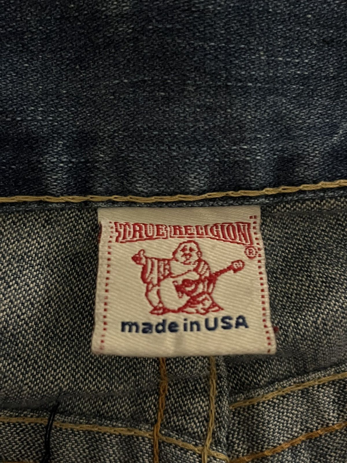 True Religion Vintage „Joey“ Flared Denim Size US 34 / EU 50 - 6 Thumbnail