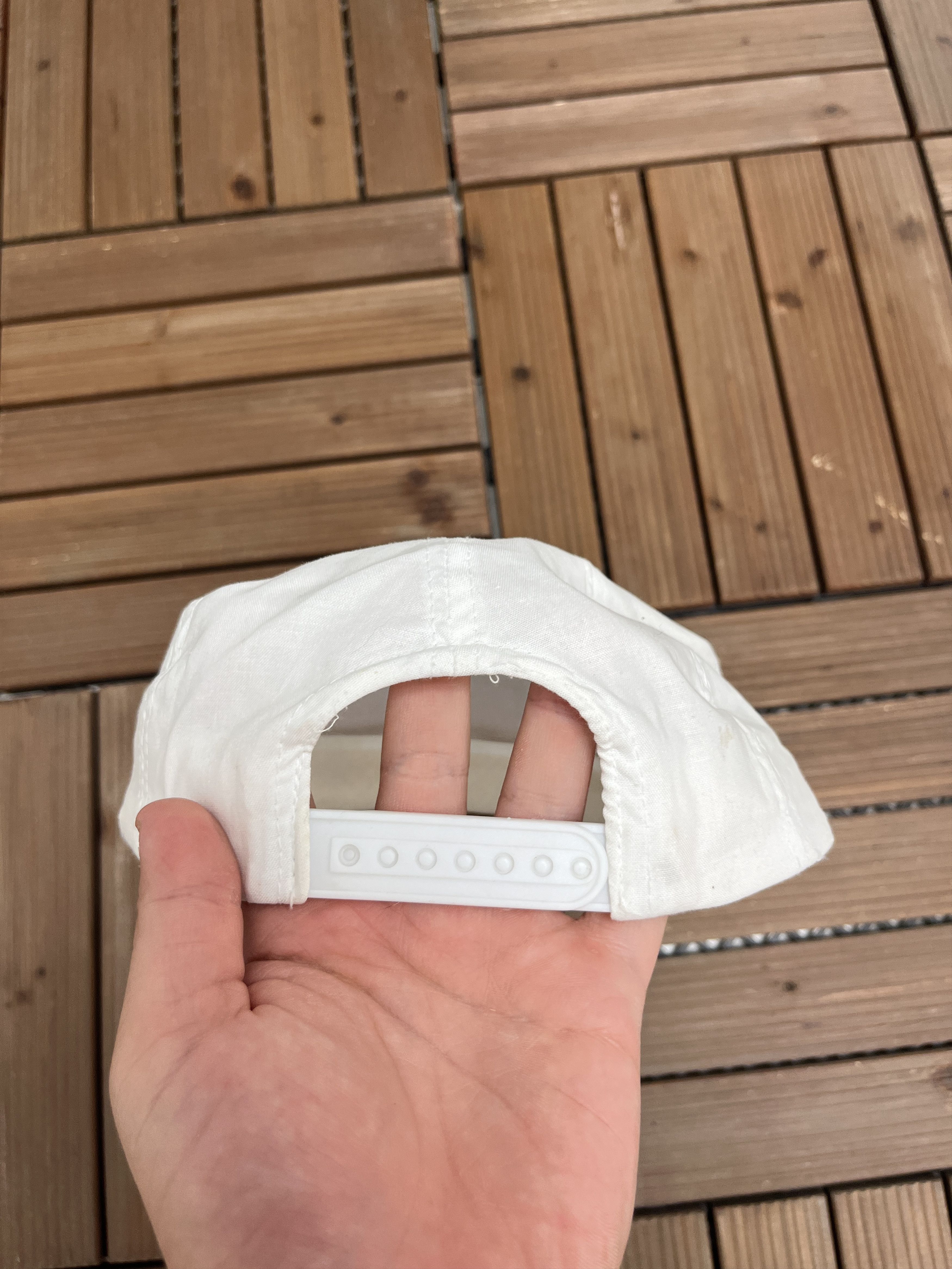 Vintage 1st Burn Aid Golf Classic Vintage White Snap Back Hat Cap Size ONE SIZE - 5 Thumbnail