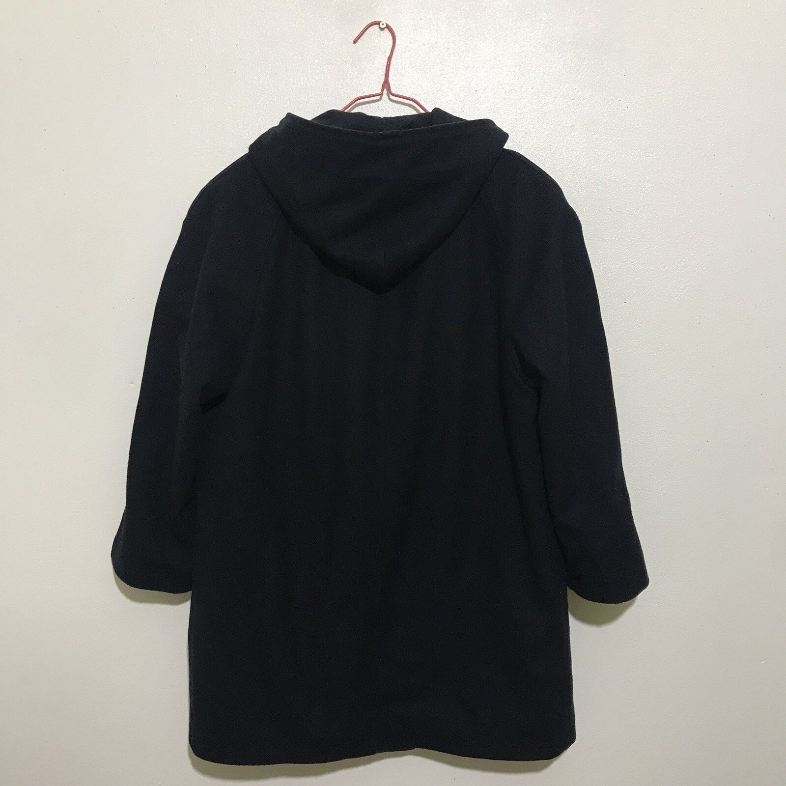Burberry burberry coat jacket hooded wool nova check blue navy men Size US L / EU 52-54 / 3 - 5 Thumbnail