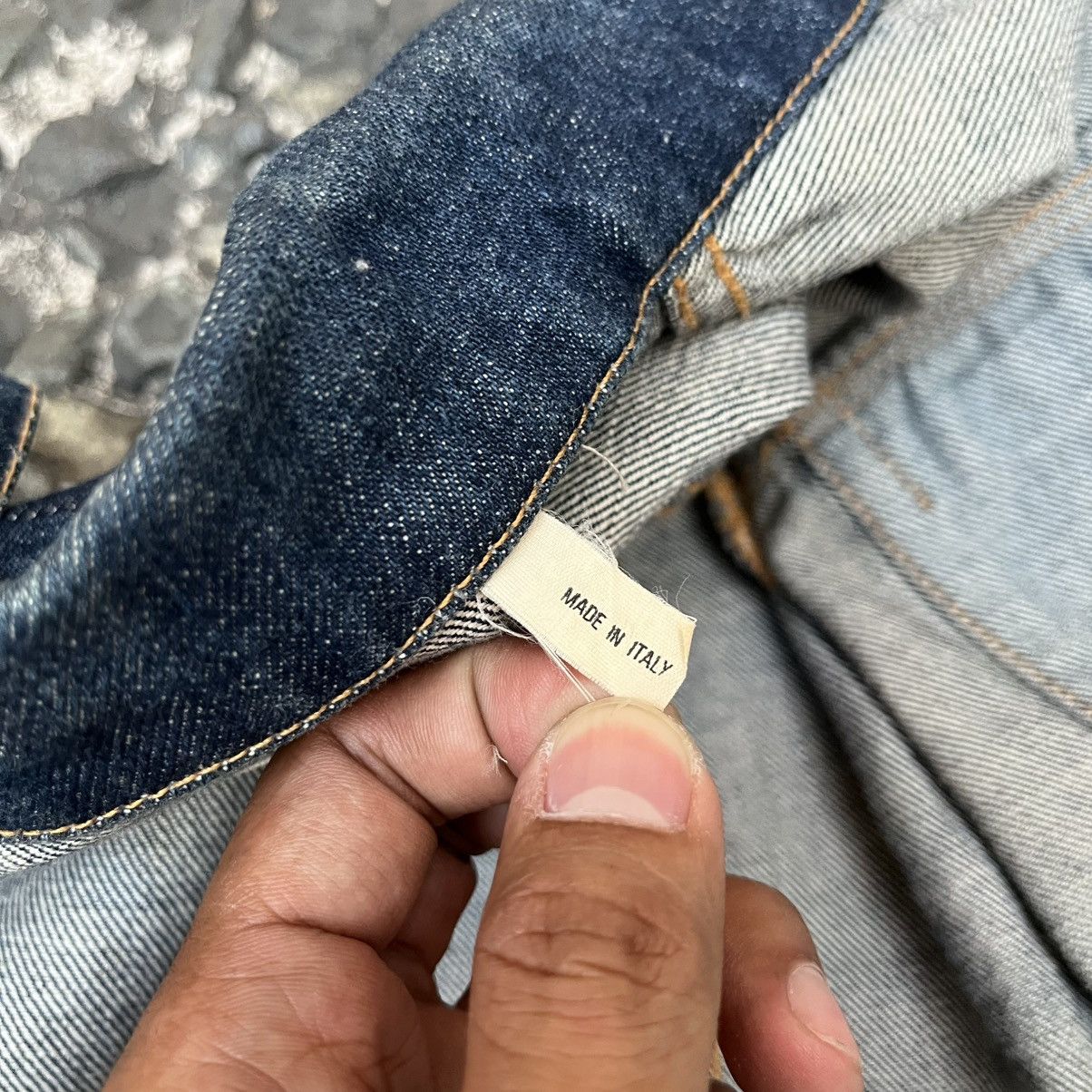 Helmut Lang Helmut lang AW1999 Elongated Sleeves Denim Trucker Jacket Size US M / EU 48-50 / 2 - 13 Thumbnail