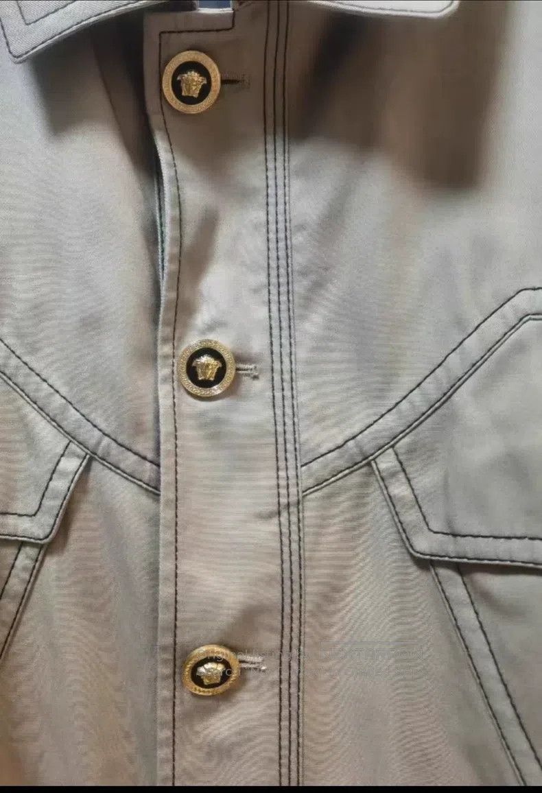 Versace Versace Men's khaki jacket Size US L / EU 52-54 / 3 - 4 Thumbnail