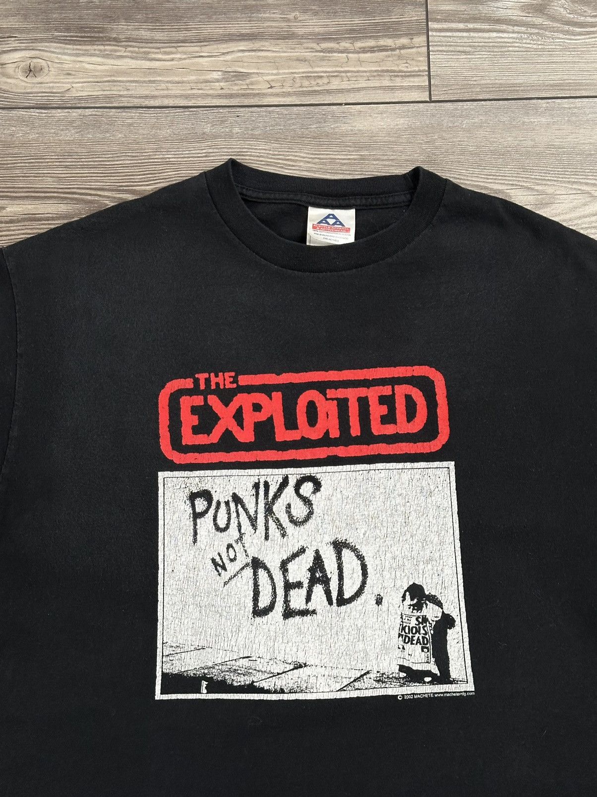 Band Tees Vintage Y2K The Exploited Punks Not Dead Band T Shirt Size US L / EU 52-54 / 3 - 2 Thumbnail