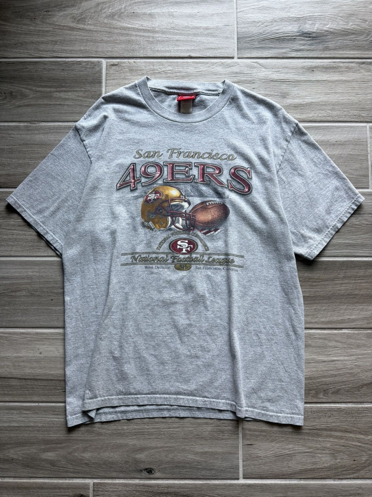 NFL Vintage 90s San Francisco 49ers T-Shirt Sz Large Gently Used Size US L / EU 52-54 / 3 - 1 Thumbnail