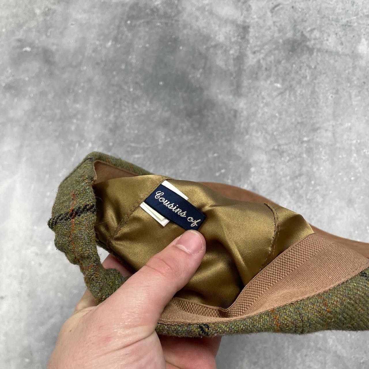 Other Vintage Cousins of Cheltenham Wool Baseball Cap Green/ Brown Size ONE SIZE - 13 Thumbnail
