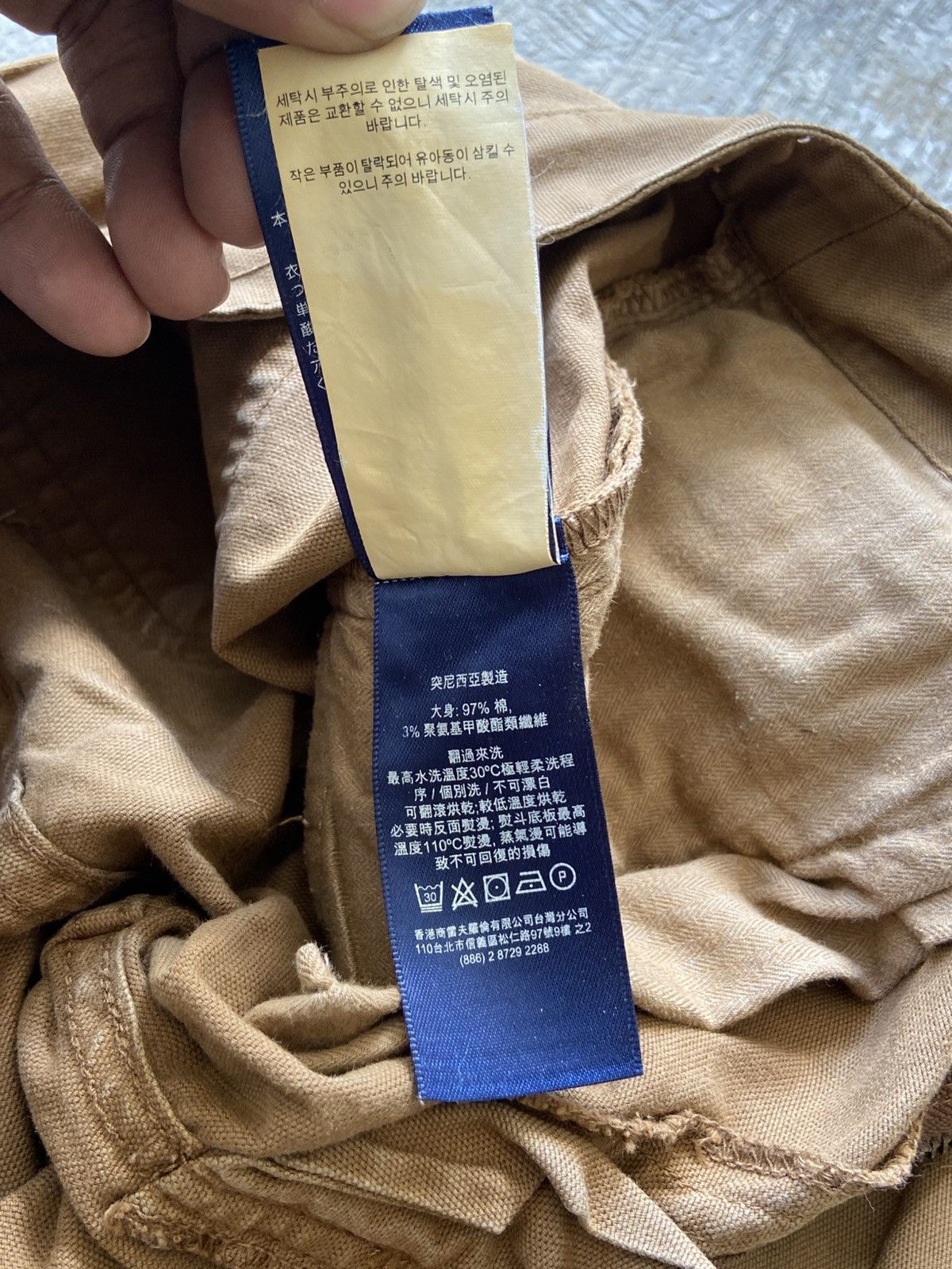 Ralph Lauren 2000s Ralph Lauren - Western Engineering Multipocket Pants Size US 29 - 10 Thumbnail