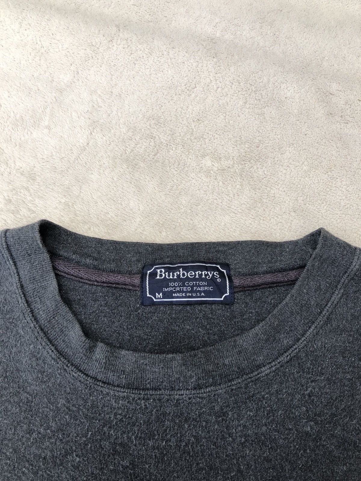 Burberry × Vintage Vintage Burberrys Small Logo Long Sleeve Shirt Size US M / EU 48-50 / 2 - 5 Thumbnail