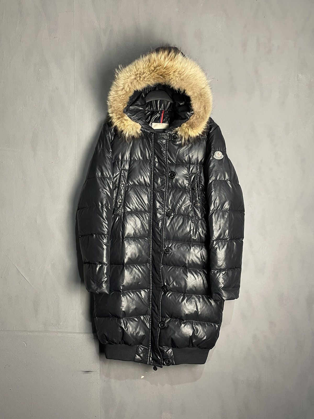 Moncler Moncler womens Parka Down Jacket Real Fur Puffer Size M / US 6-8 / IT 42-44 - 1 Thumbnail