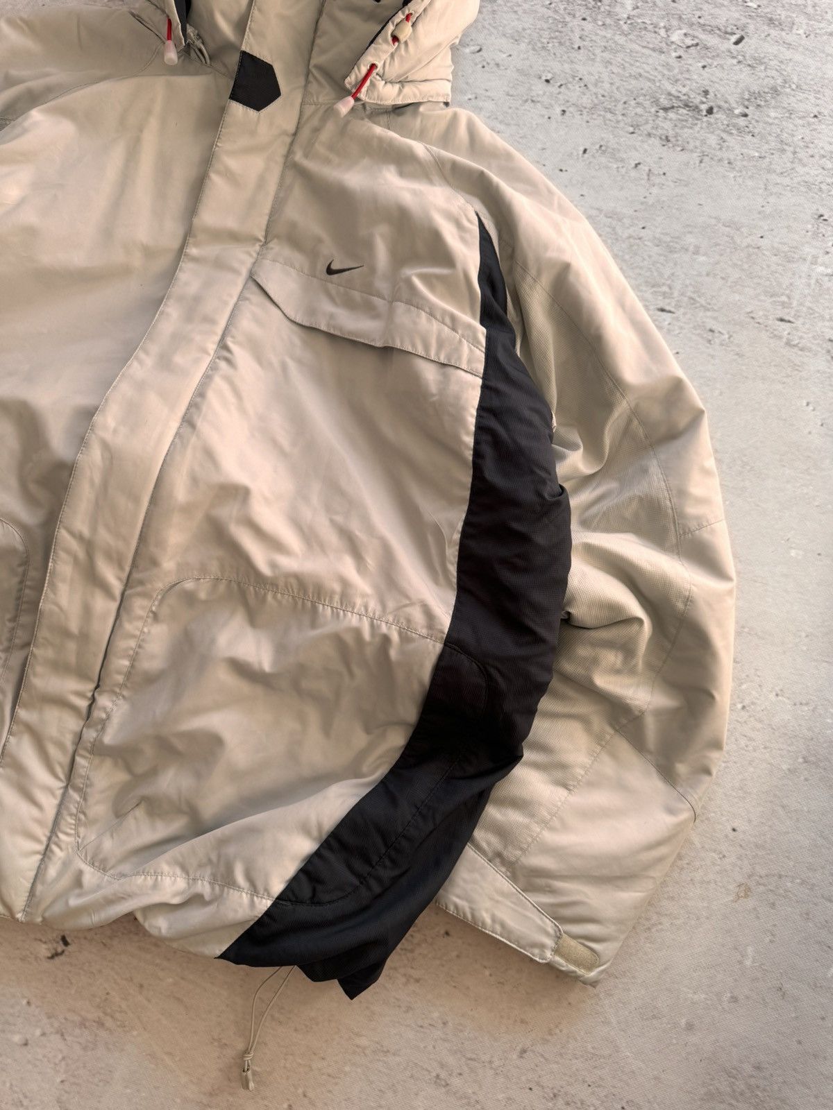 Nike × Nike ACG NIKE PUFFER DOWN BASIC LOGO OVERSIZE NYLON JACKET Size US XL / EU 56 / 4 - 4 Thumbnail