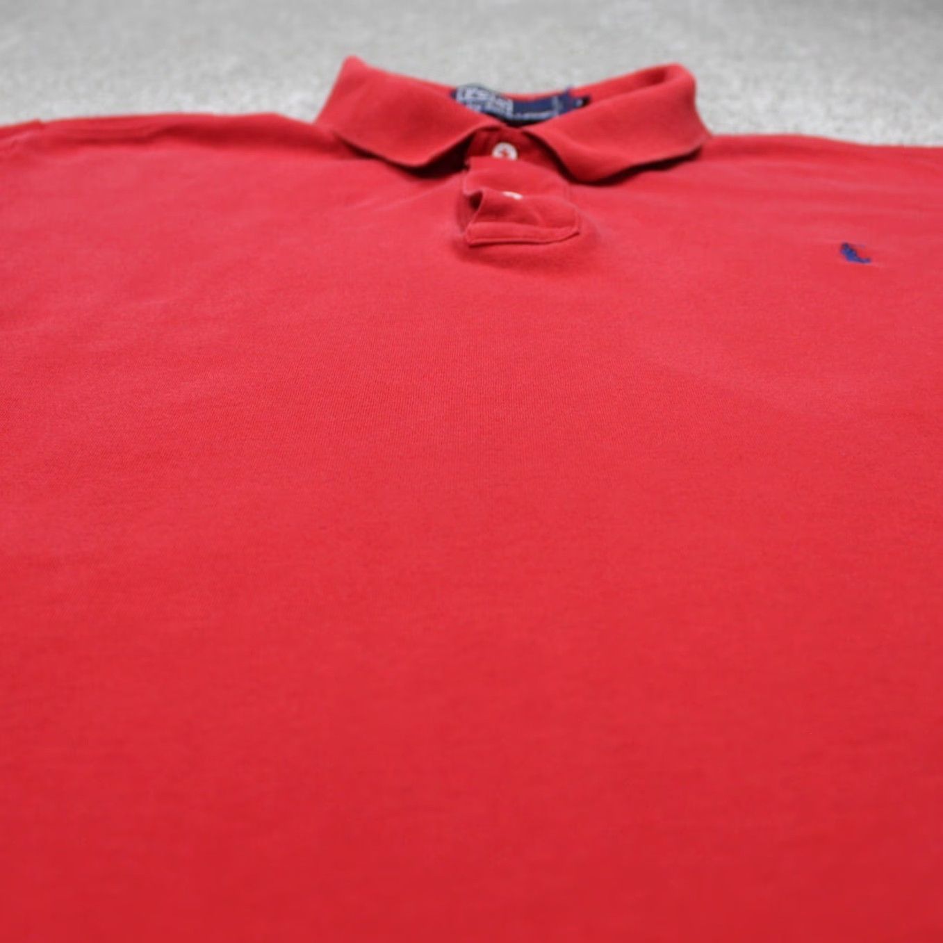 Polo Ralph Lauren Polo Ralph Lauren Polo Shirt Mens XL Red 100% Cotton Short Sleeve Pullover Size US XL / EU 56 / 4 - 6 Thumbnail