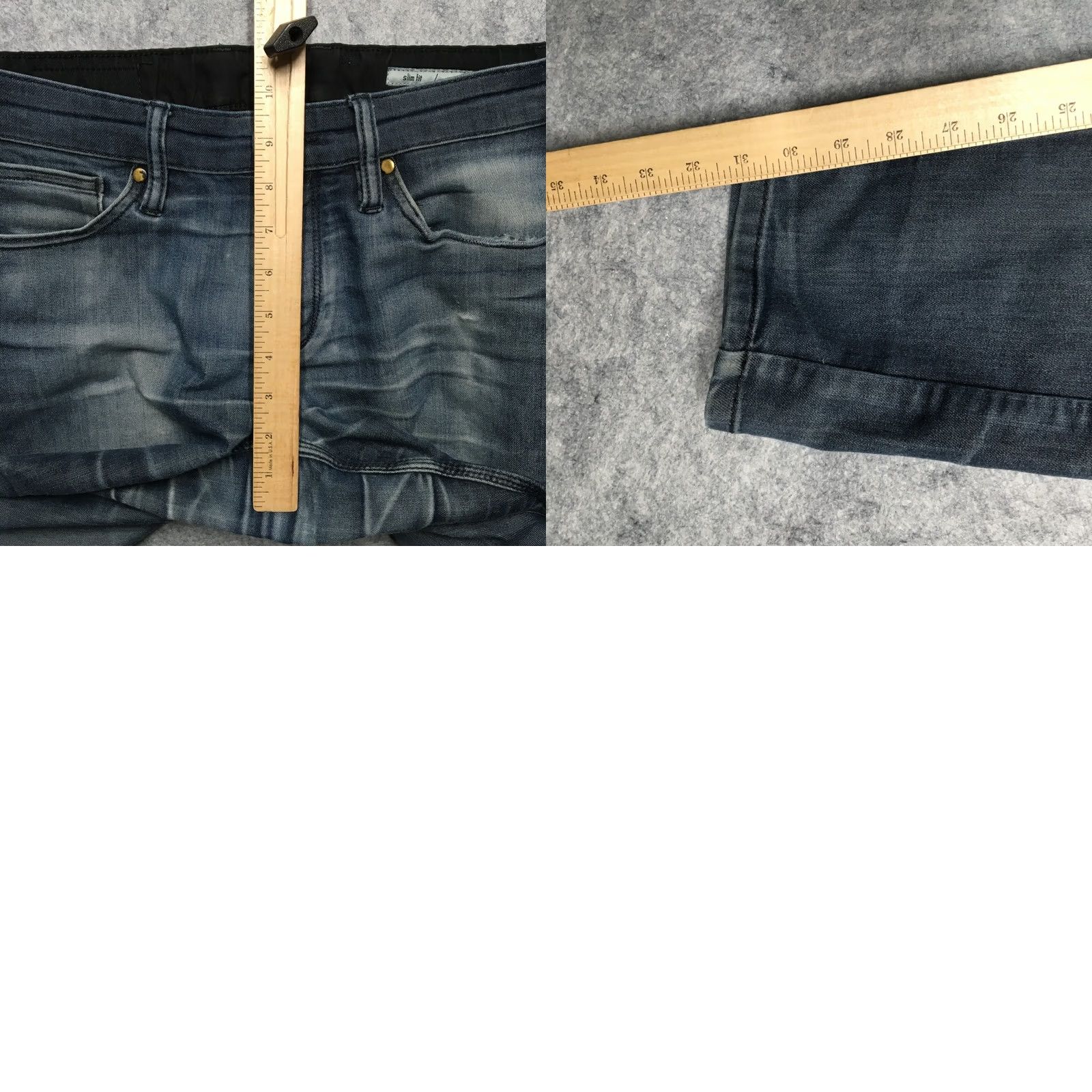 Vintage Swrve Slim Fit Jeans Mens 32x32 Blue Cordura Denim Durable Outdoor Pants Cycle Jeans Size US 32 / EU 48 - 10 Thumbnail