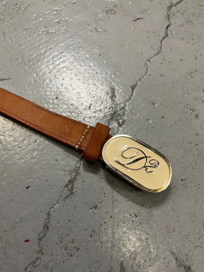 Dsquared2 DSquared2 Brown Leather Belt Size ONE SIZE - 6 Thumbnail