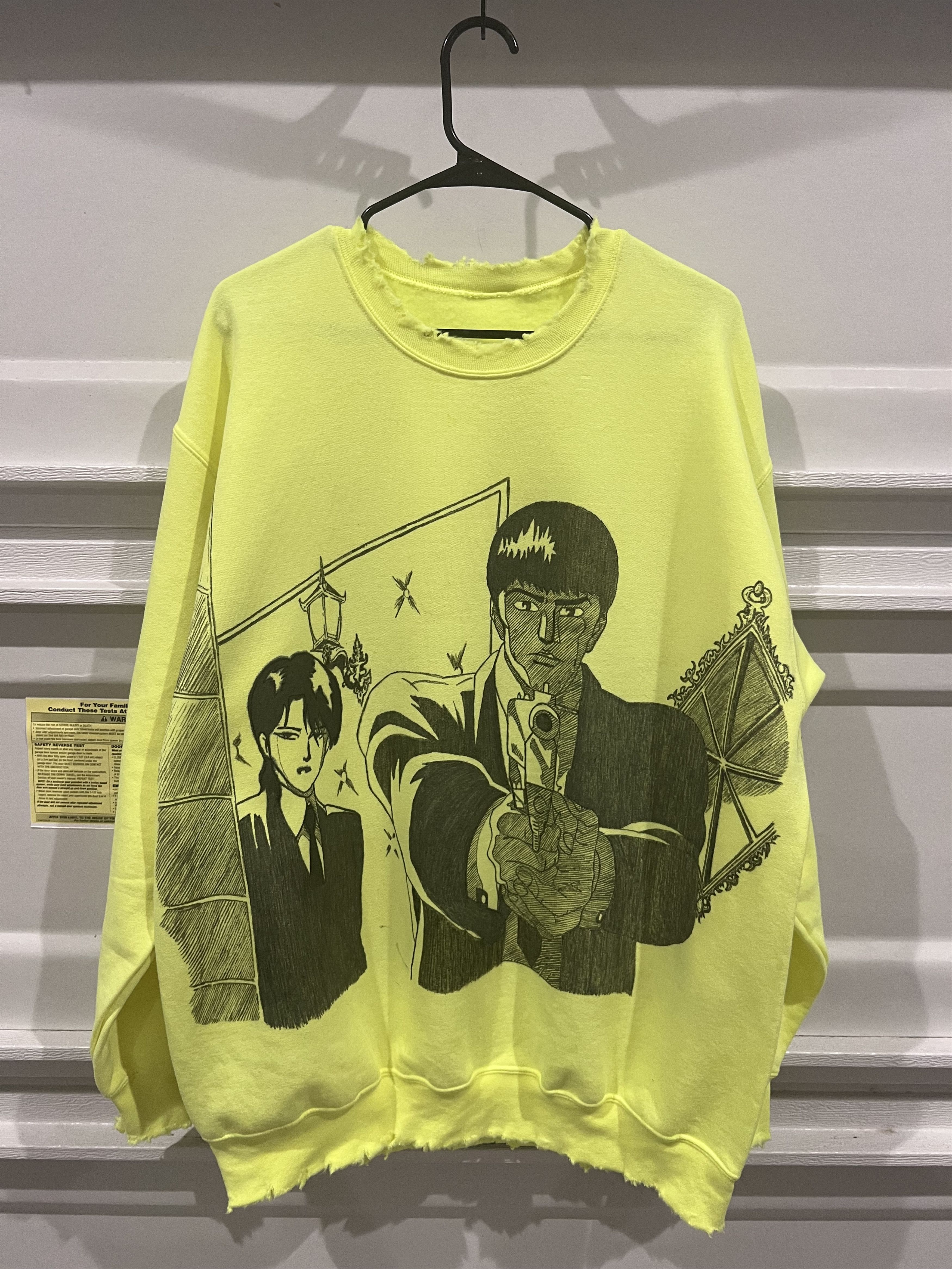 Other Hitojichi Distressed Crewneck Size US XL / EU 56 / 4 - 1 Thumbnail