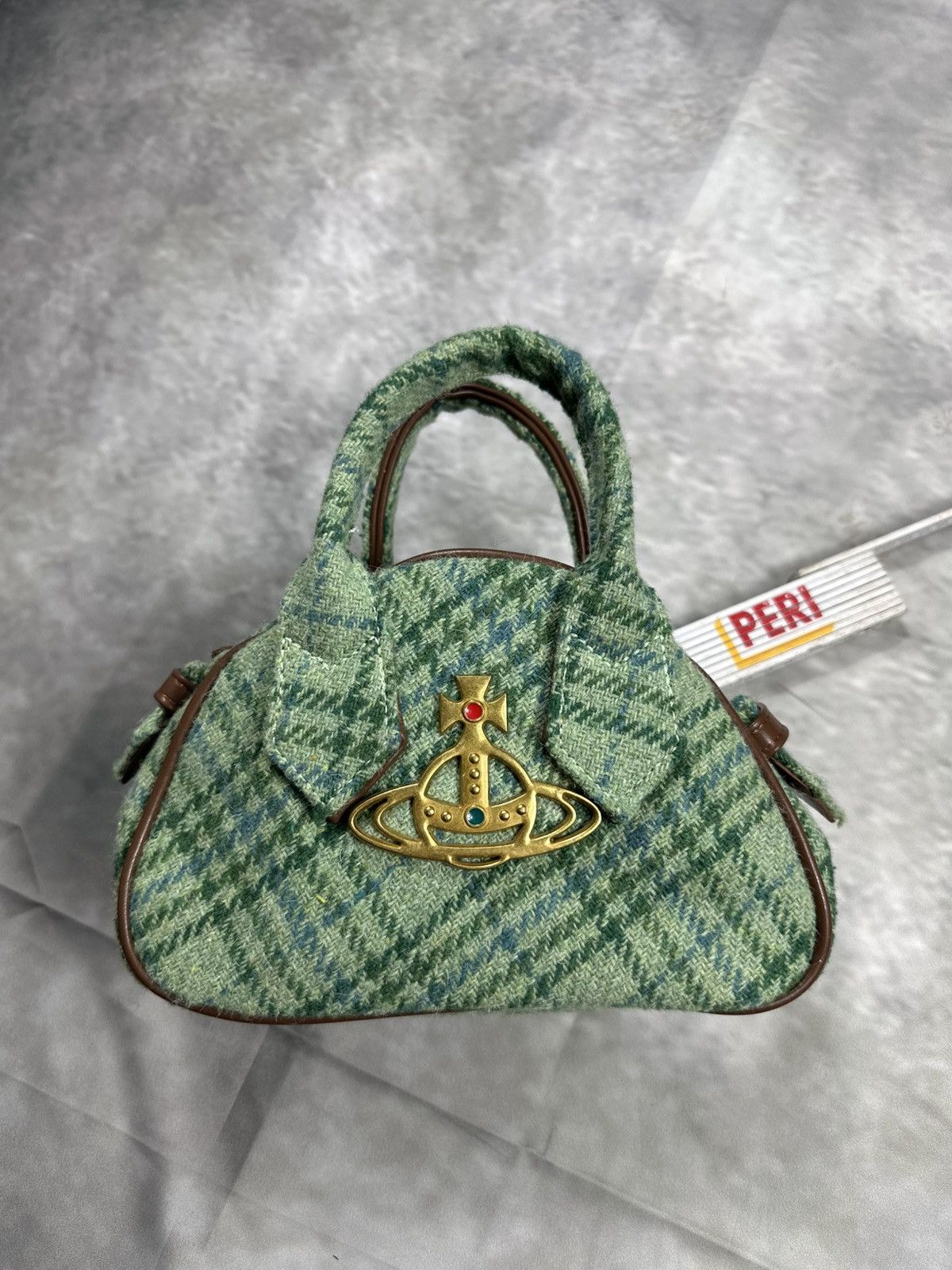 Vivienne Westwood Vivienne Westwood x Harris Tweed wool hand bag Size ONE SIZE - 2 Thumbnail