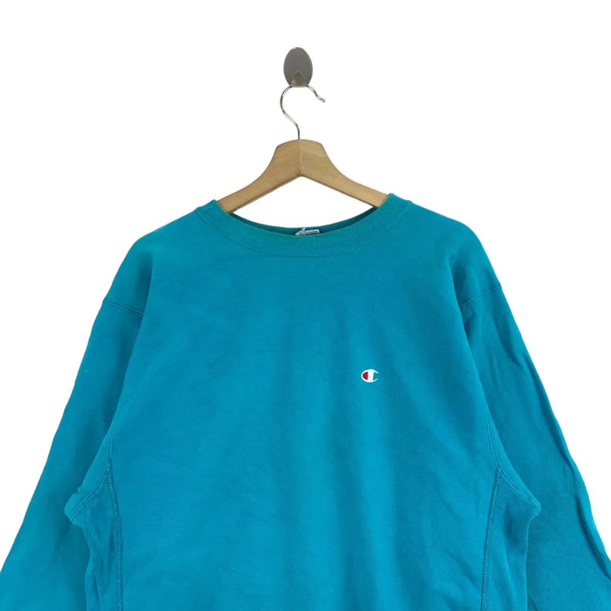 Champion Vintage 90’ CHAMPION USA Reverse Weave Pastel Sweatshirt Size US XL / EU 56 / 4 - 2 Thumbnail