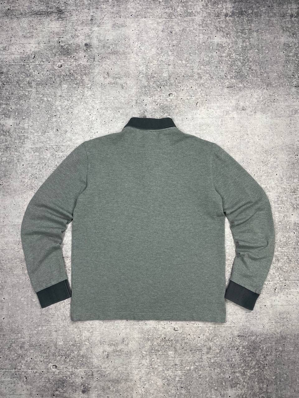 Armani × Emporio Armani Vintage Emporio Armani EA7 Y2K Style Grey Polo Longsleeve Size US L / EU 52-54 / 3 - 13 Thumbnail