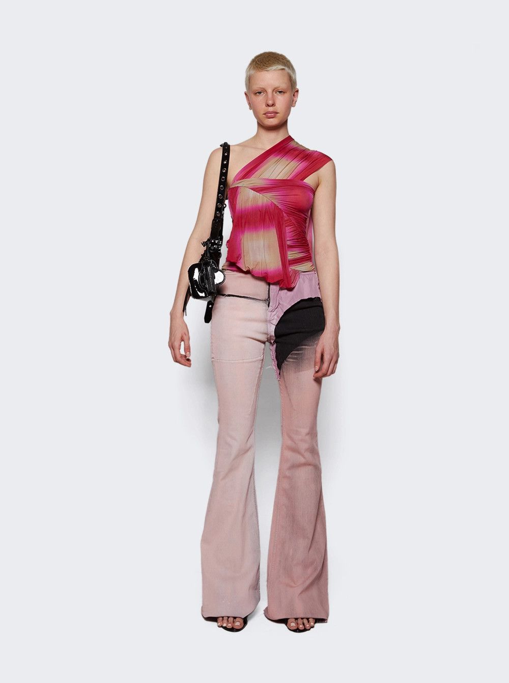 Rick Owens o1mle0426 Edfu Top in Pink Size XS / US 0-2 / IT 36-38 - 2 Thumbnail