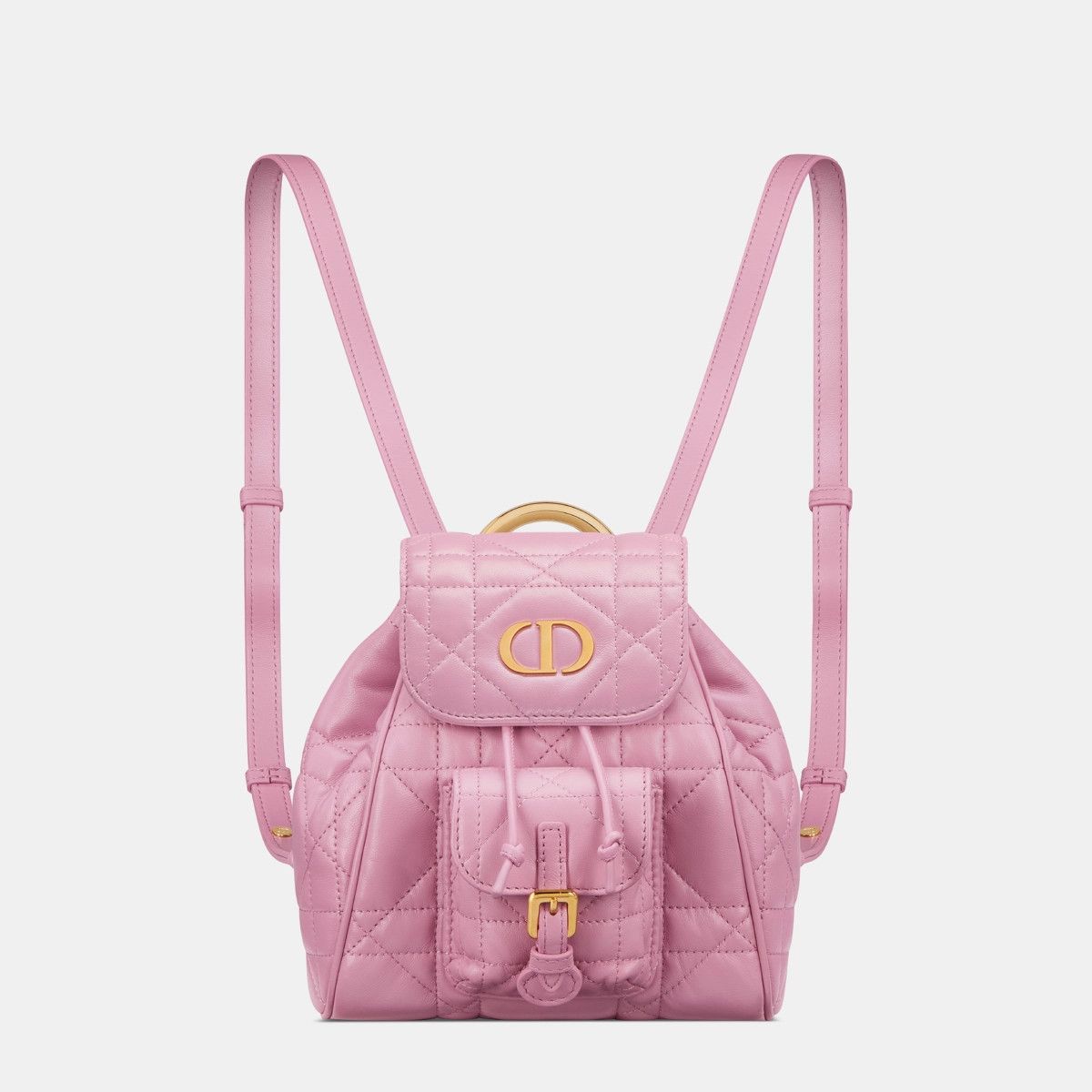 Dior o1bcso1str0226 Size:OS/Small Caro Backpack in Pink Size ONE SIZE - 2 Thumbnail