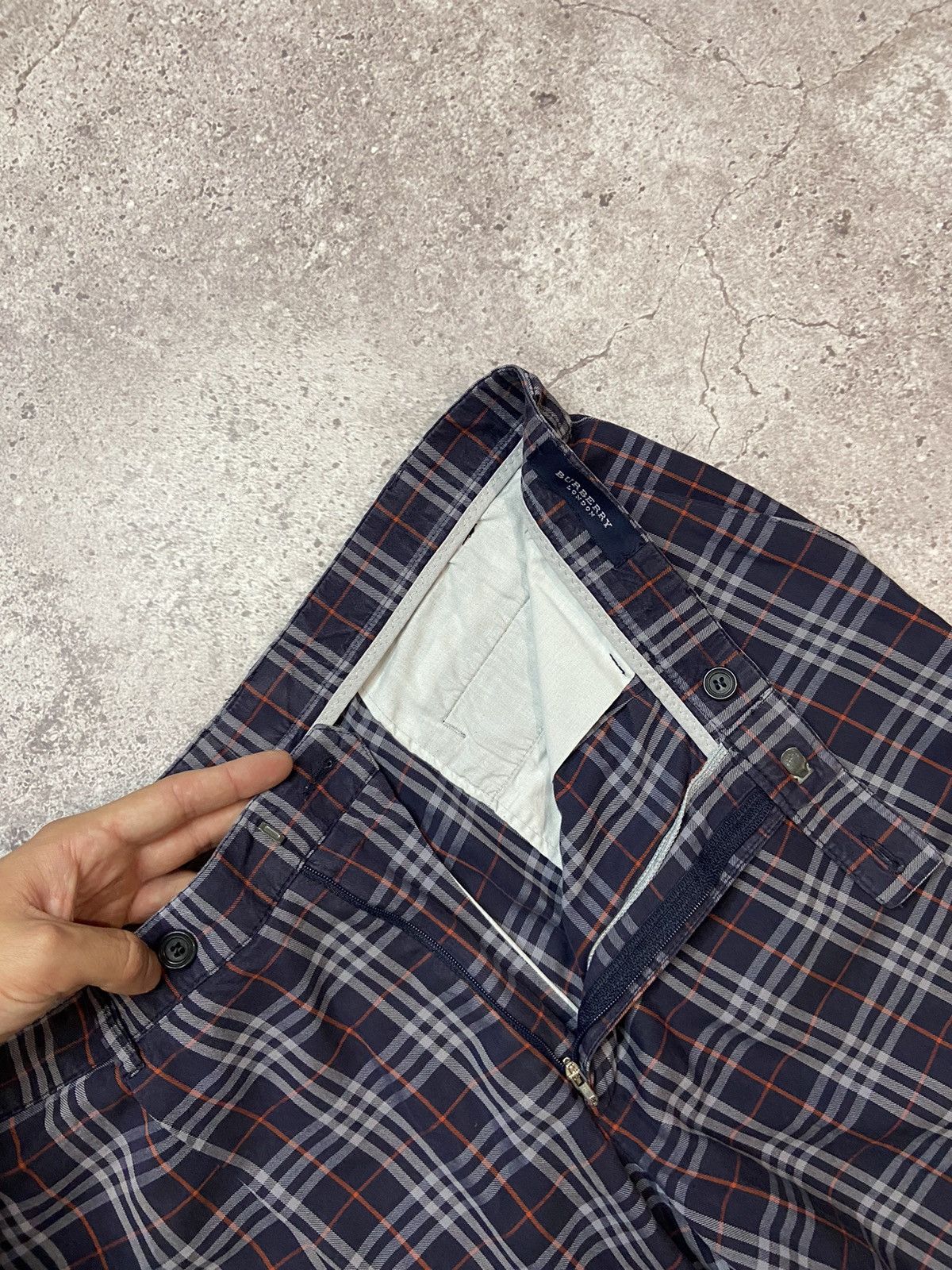 Burberry × Designer Vintage Burberrys pant nova check Size US 36 / EU 52 - 2 Thumbnail