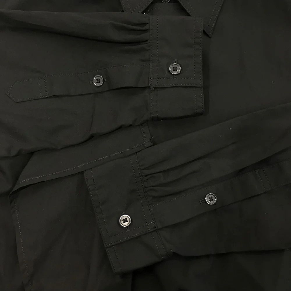 Yohji Yamamoto Yohji Yamamoto pour homme Chain-stitched shirt with scarf Size US M / EU 48-50 / 2 - 4 Thumbnail