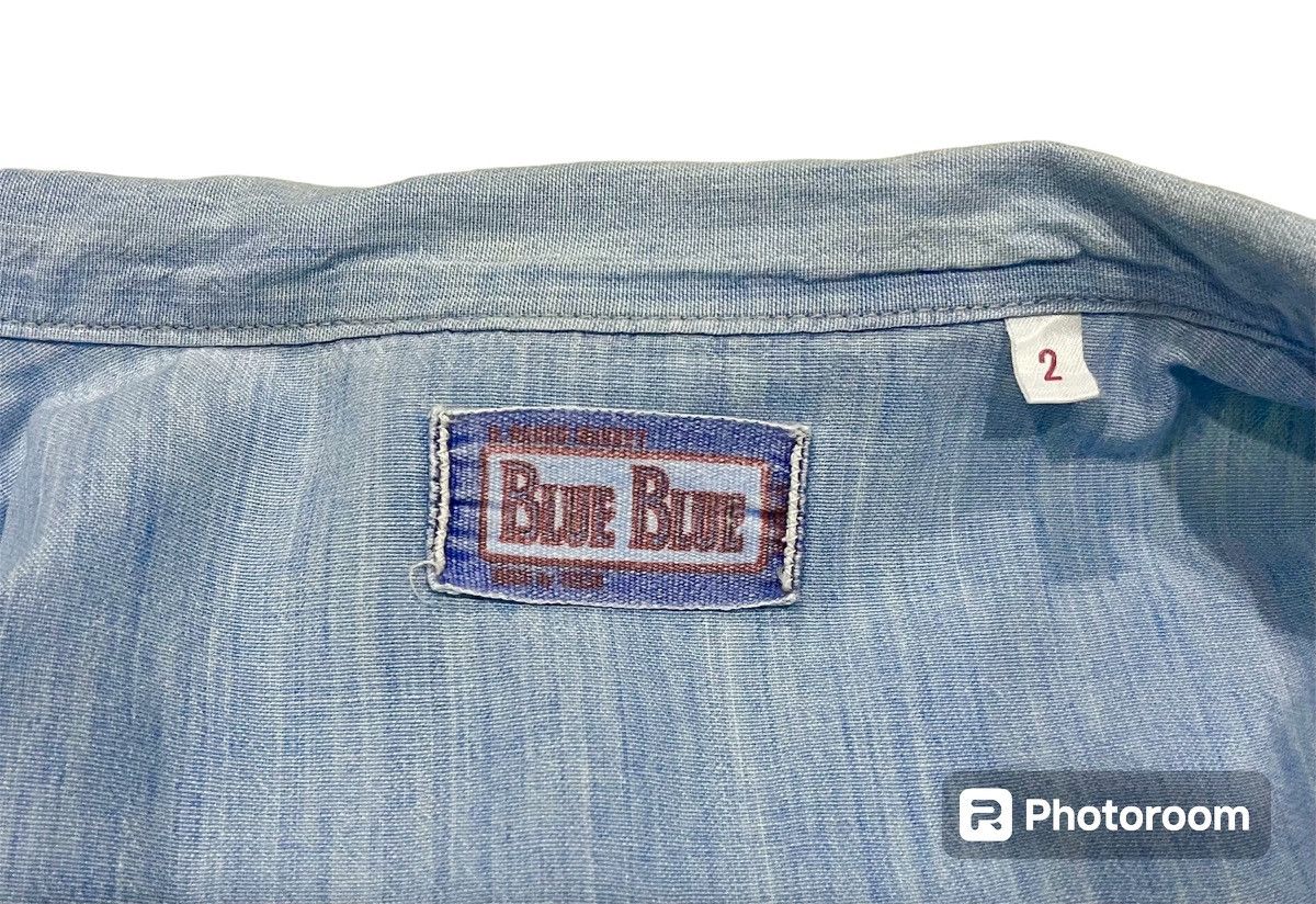 Blue Blue Japan Blue Blue Japan Arigato Selvedge Chambray USN Shirt Size US M / EU 48-50 / 2 - 3 Thumbnail