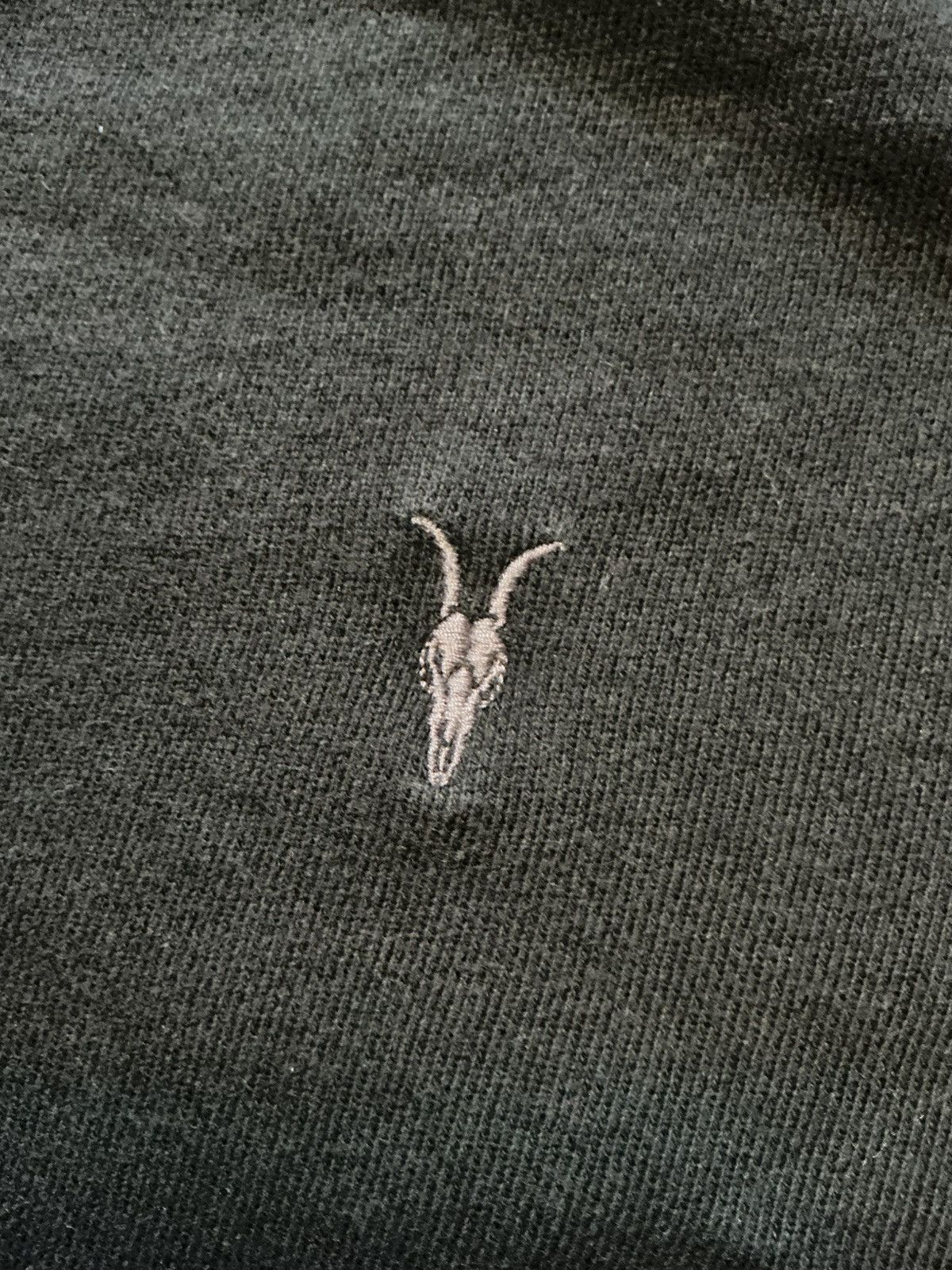 Allsaints $159 Allsaints Raven Ram Skull Embroidered Black Sweatshirt Size US M / EU 48-50 / 2 - 6 Thumbnail