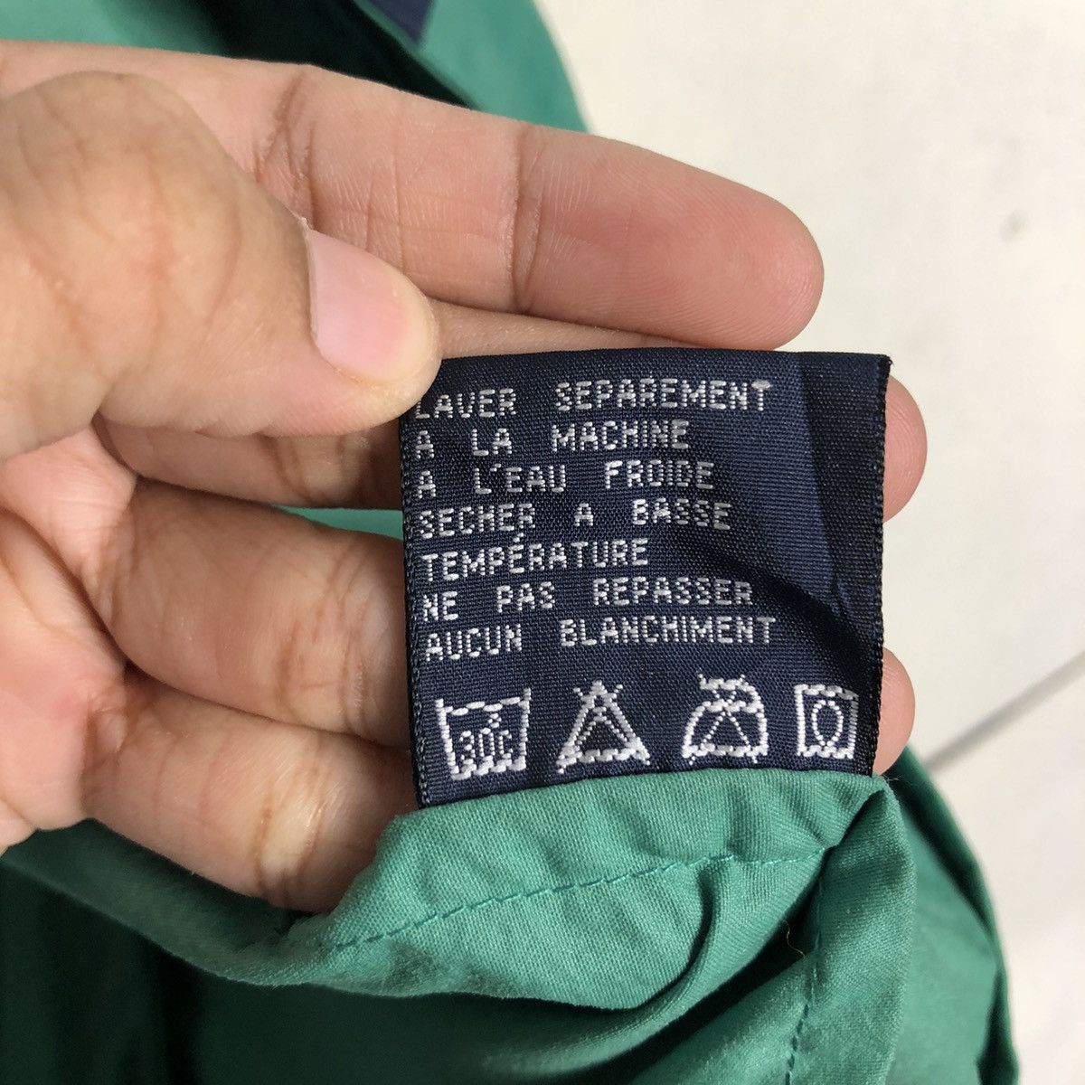 Nautica 📌Vintage Bomber Jacket Nautica Big Logo Back Hit Size US L / EU 52-54 / 3 - 24 Thumbnail