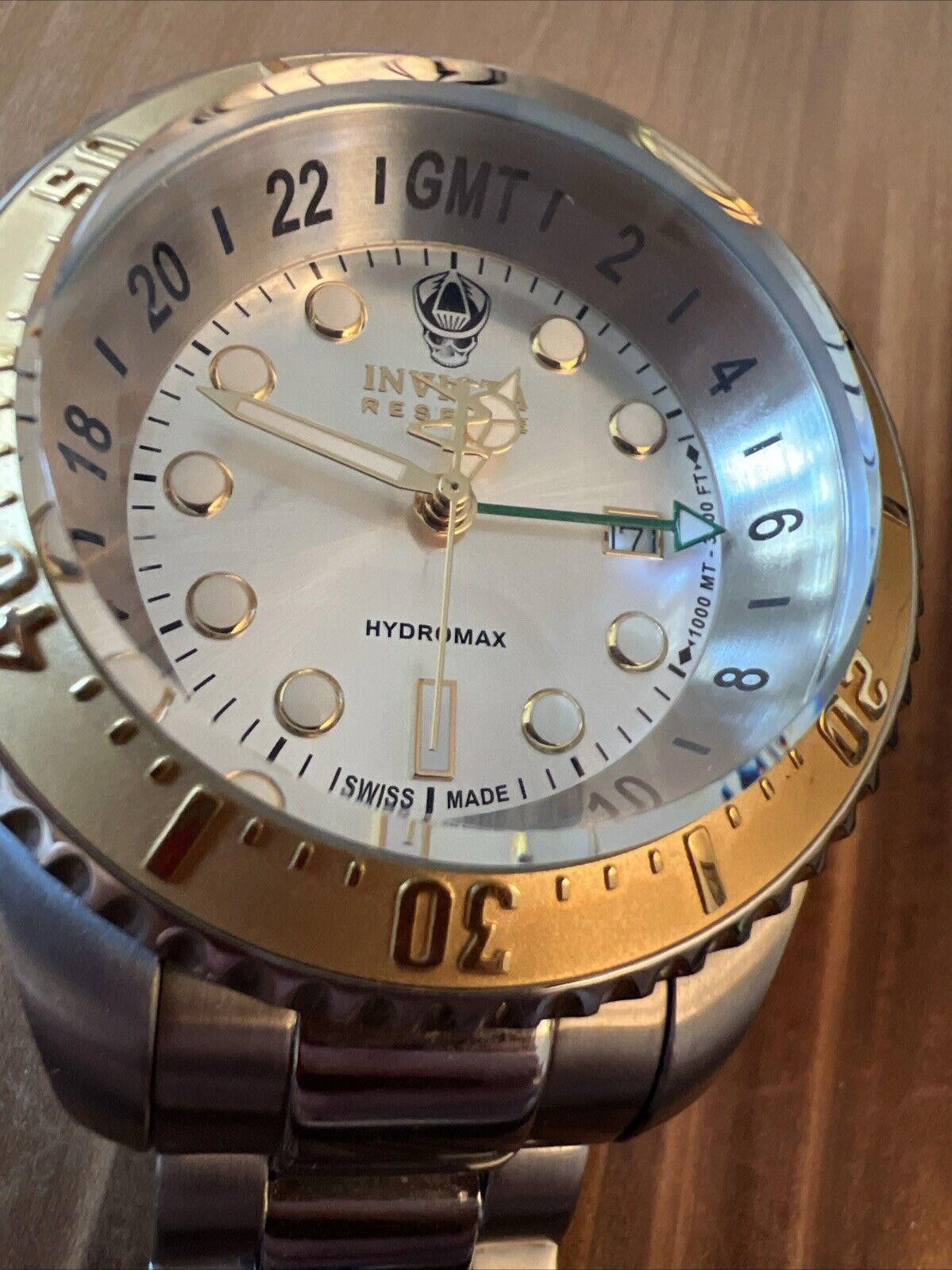 Invicta Invicta Reserve Hydromax 52mm Swiss Watch New Battery Size ONE SIZE - 2 Thumbnail