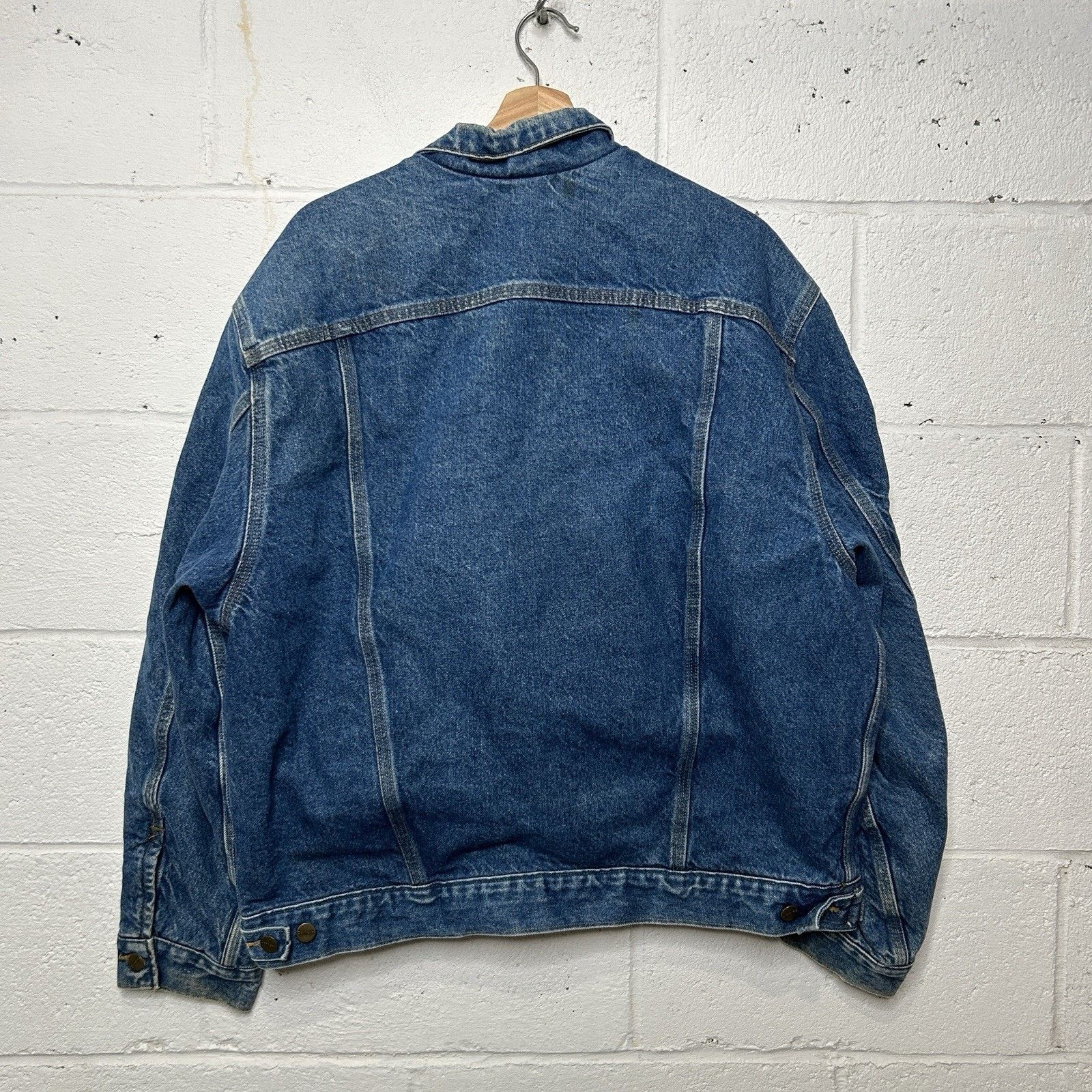 Carhartt Vintage Carhartt Blanket-Lined Trucker Jacket “Darkstone” Size US L / EU 52-54 / 3 - 2 Thumbnail