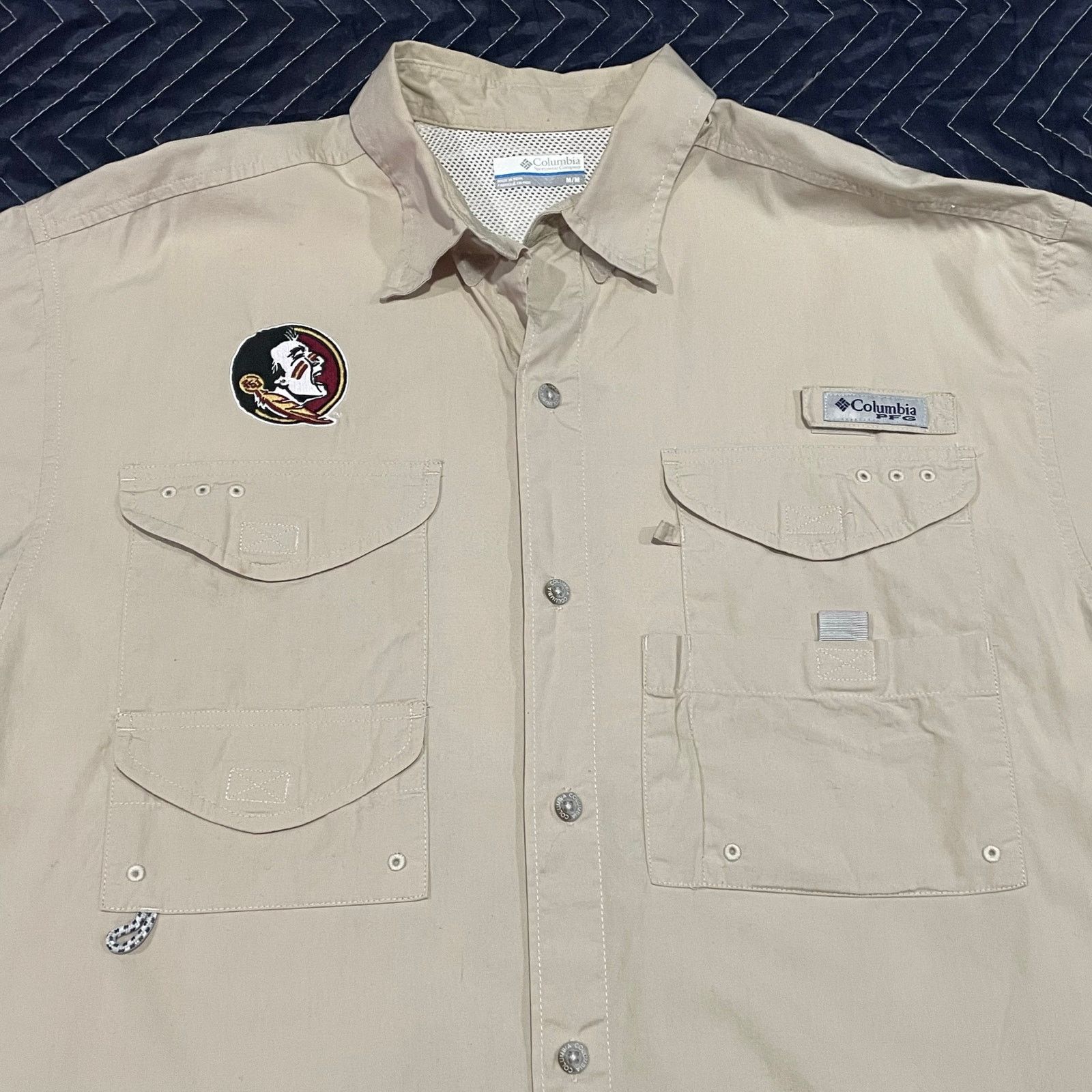 Columbia Columbia Short Sleeve Button Down Size US M / EU 48-50 / 2 - 4 Thumbnail