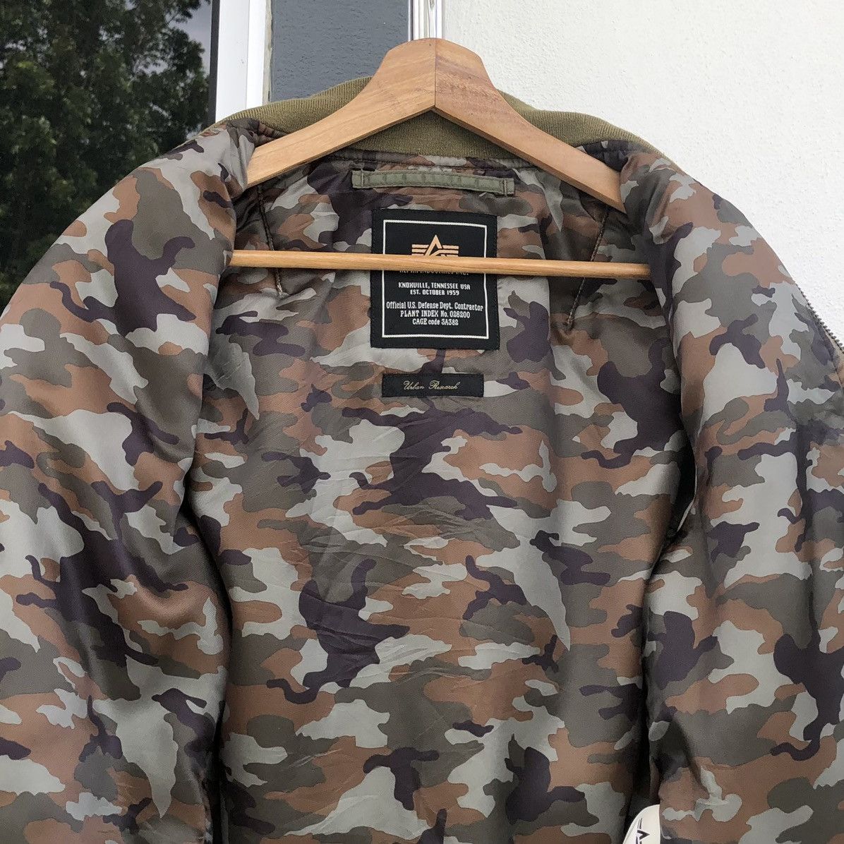Alpha Industries ALPHA INDUSTRIES×URBAN RESEARCH LOOSE FIT MA-1 Bomber Jacket Size M / US 6-8 / IT 42-44 - 11 Thumbnail